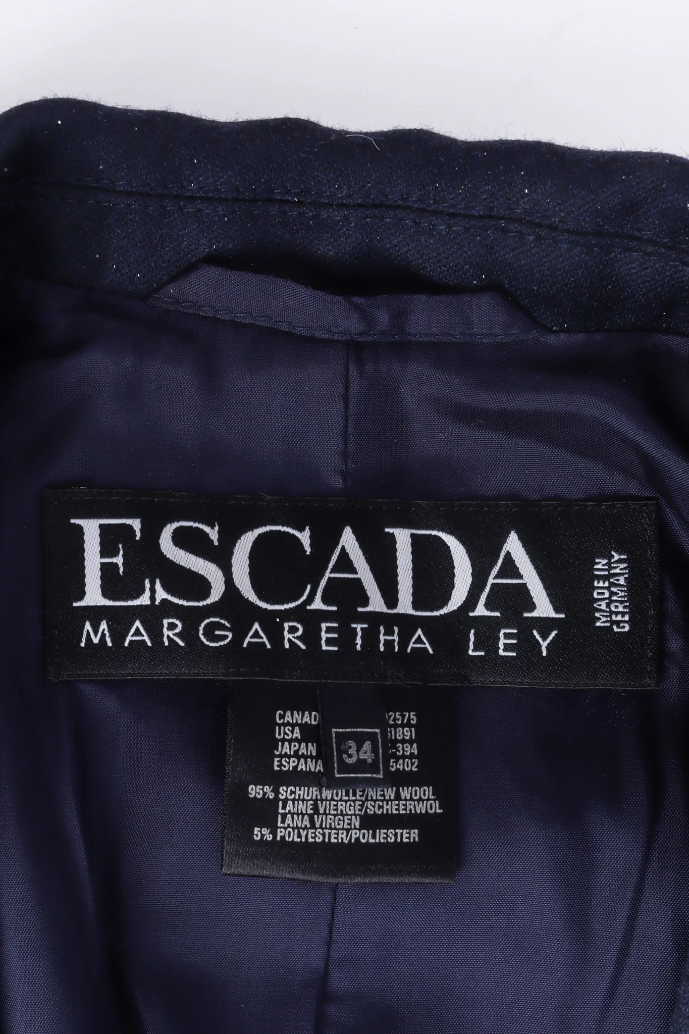 Embroidered Star Wool Blazer - Image 11