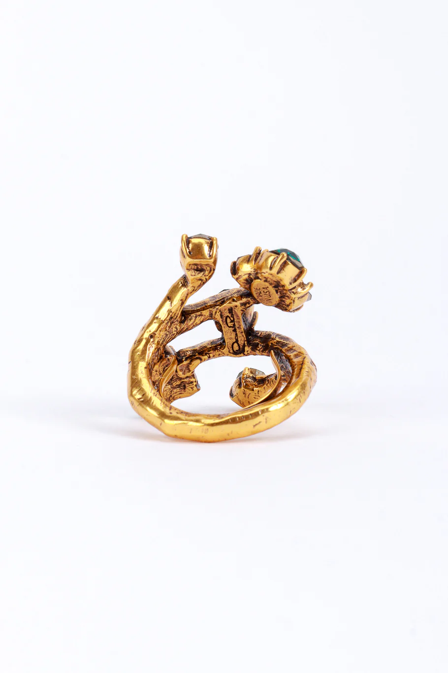 Emerald Crystal Branch Wrap Ring - Image 5