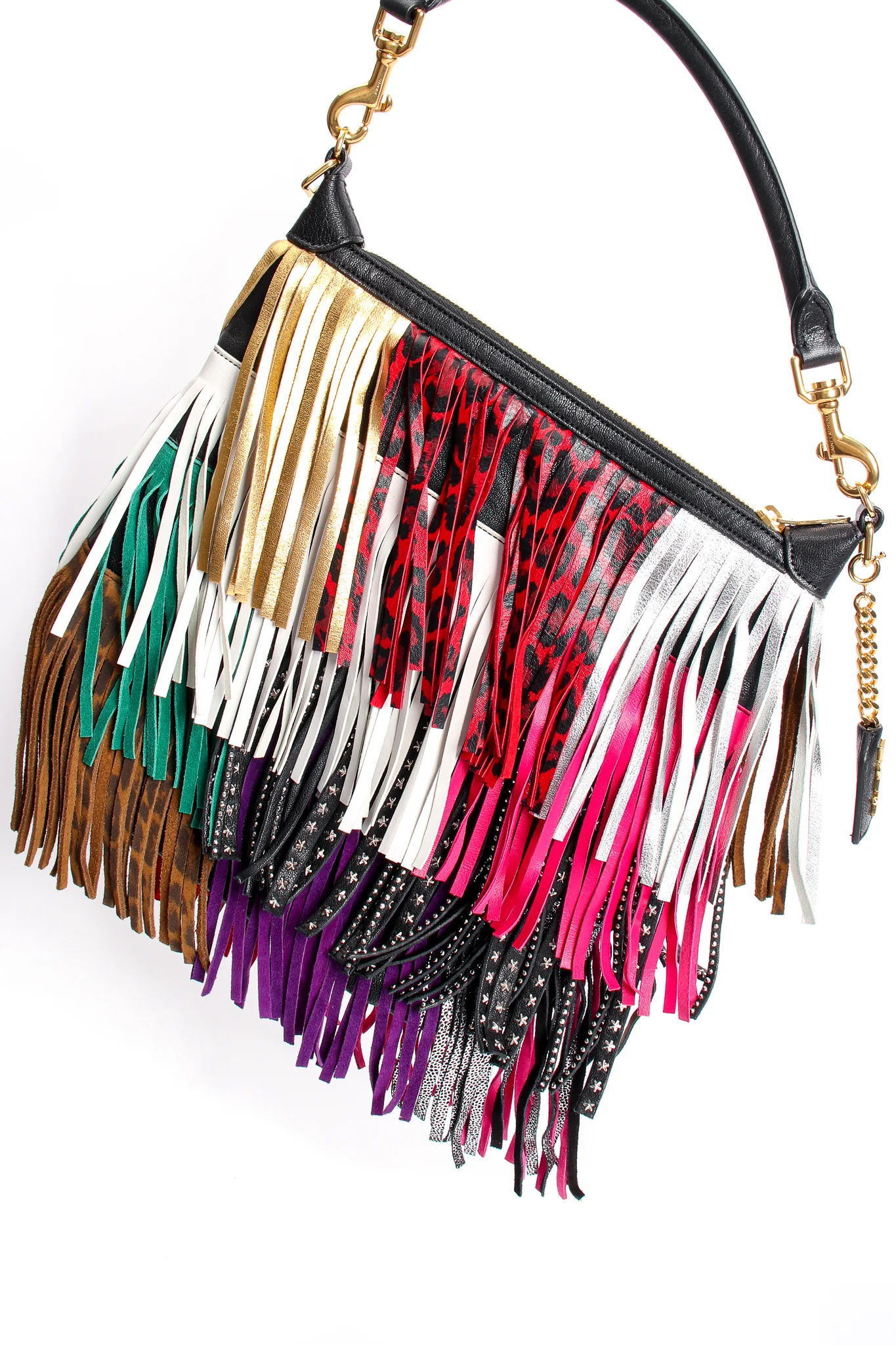 Emmanuelle Multi Fringe Crossbody Bag - Image 10