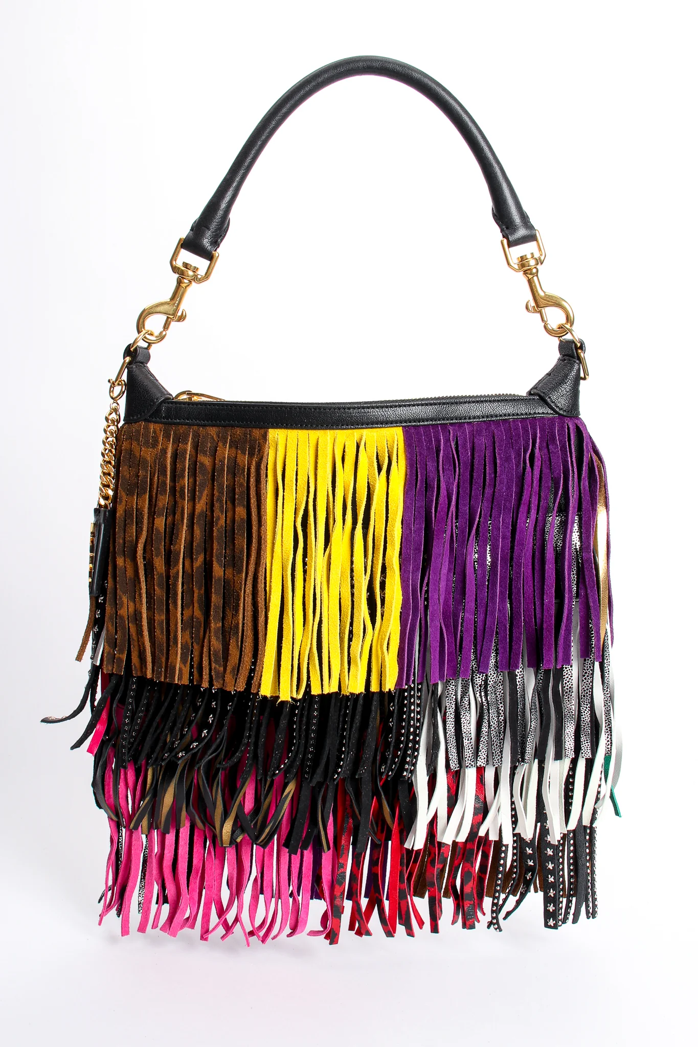 Emmanuelle Multi Fringe Crossbody Bag - Image 13