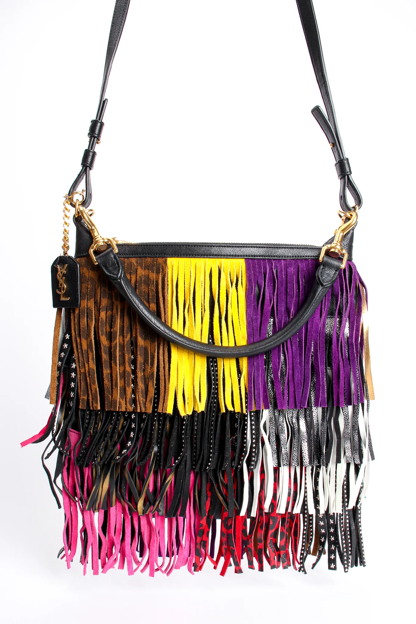 Emmanuelle Multi Fringe Crossbody Bag - Image 2