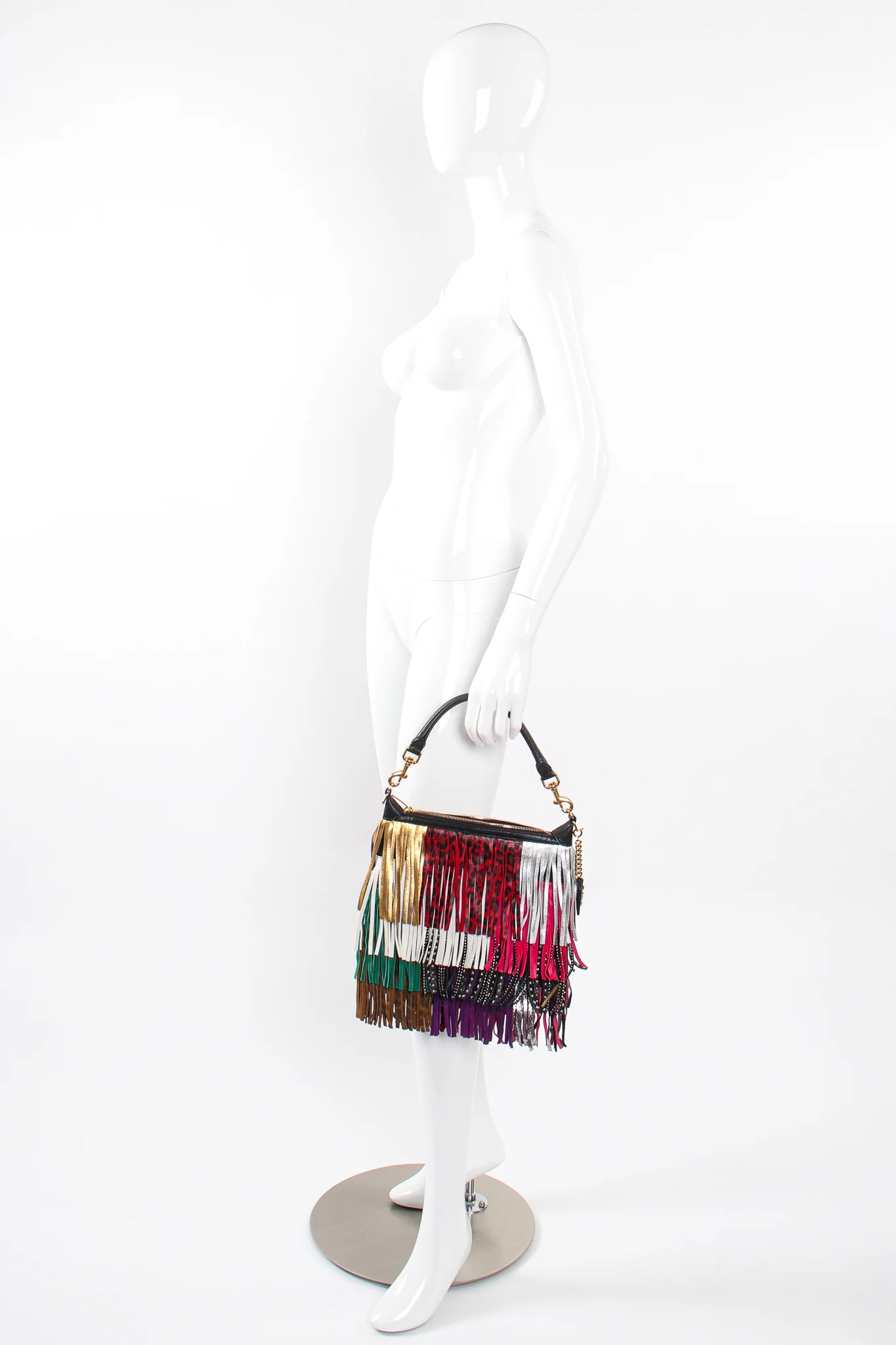 Emmanuelle Multi Fringe Crossbody Bag - Image 25