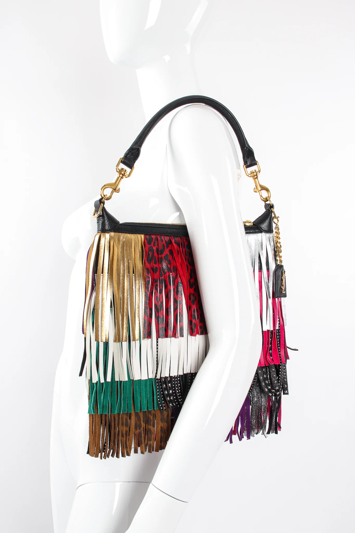 Emmanuelle Multi Fringe Crossbody Bag - Image 5
