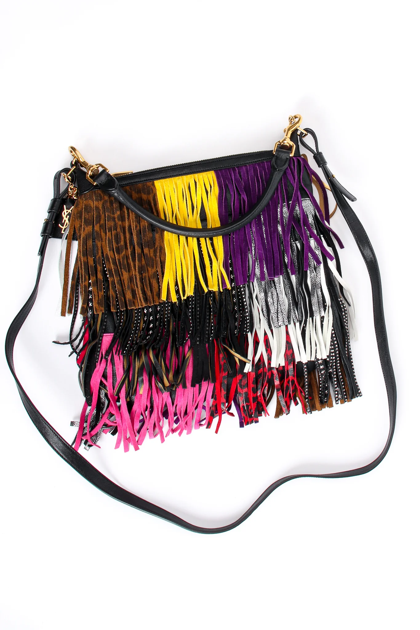 Emmanuelle Multi Fringe Crossbody Bag - Image 7