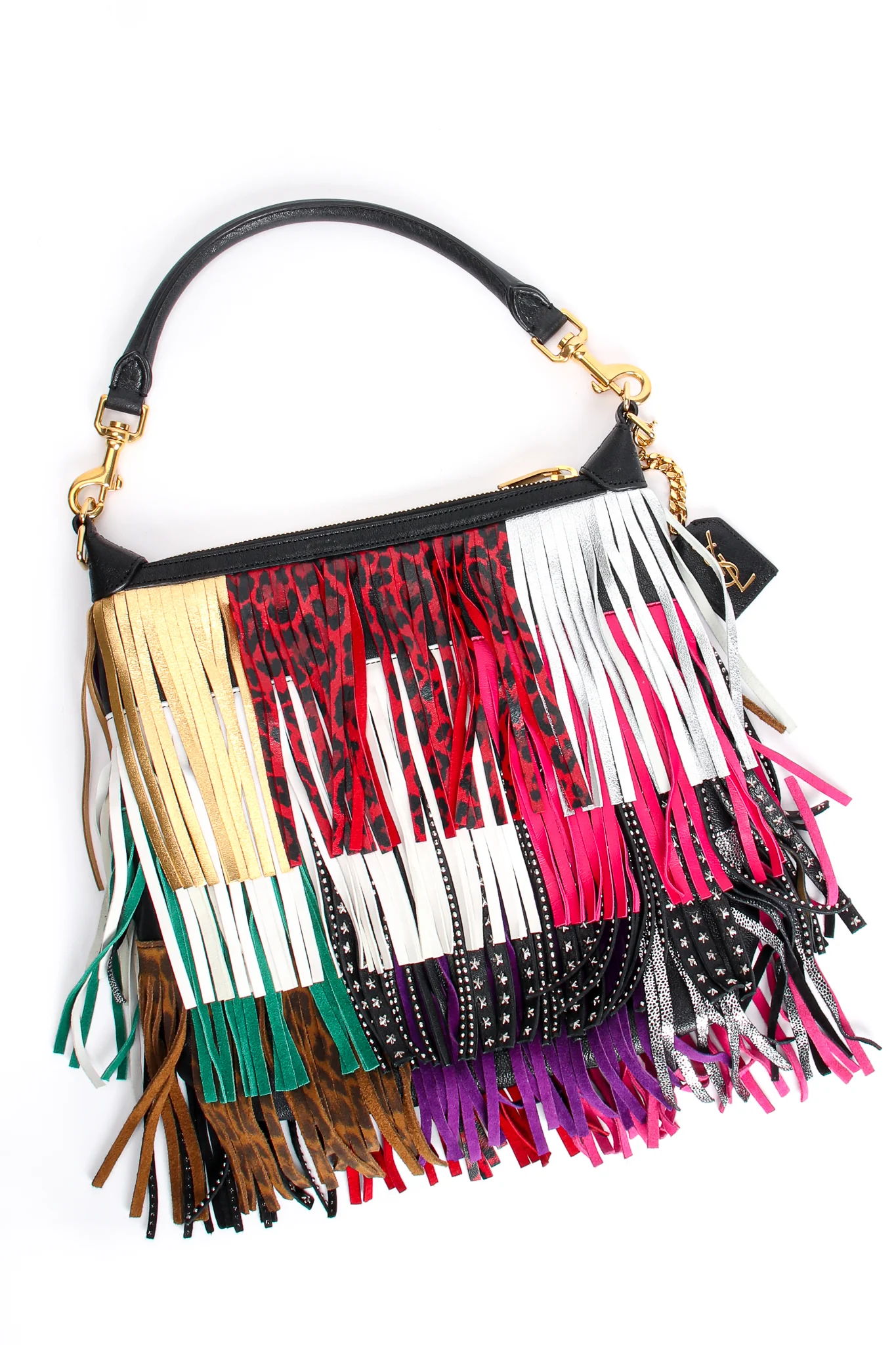 Emmanuelle Multi Fringe Crossbody Bag - Image 8