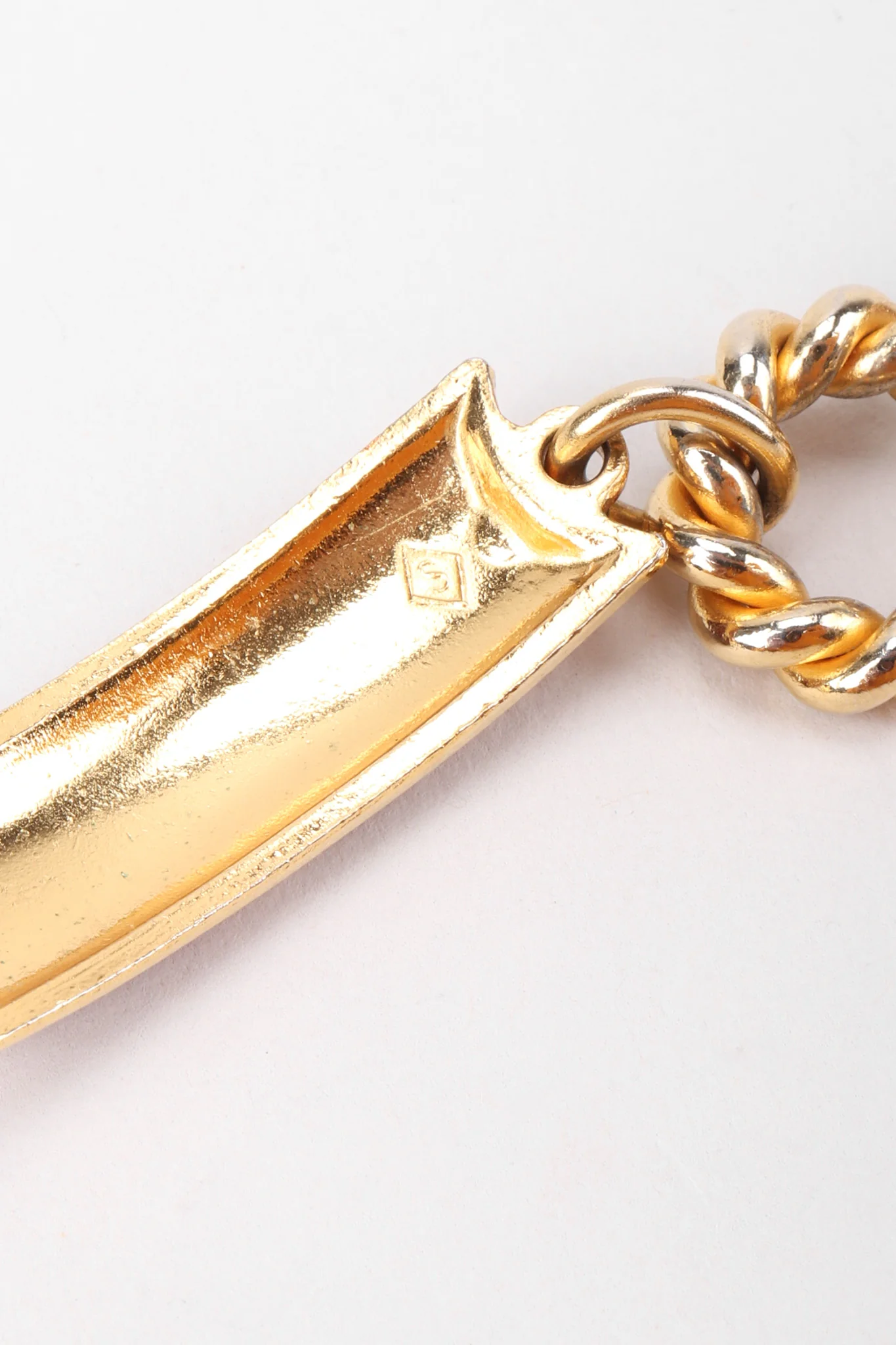 Enamel GG Logo Chain Belt - Image 9