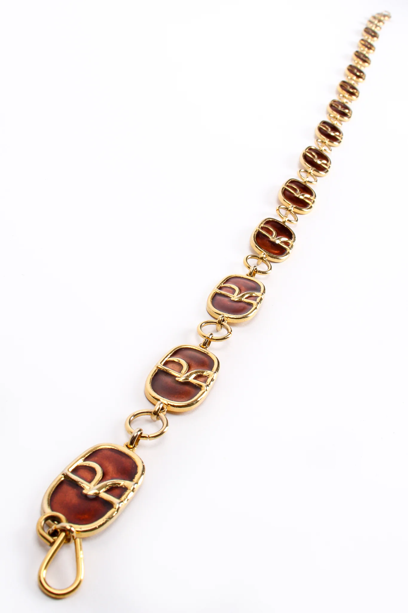 Enamel R Logo Chain Belt - Image 2