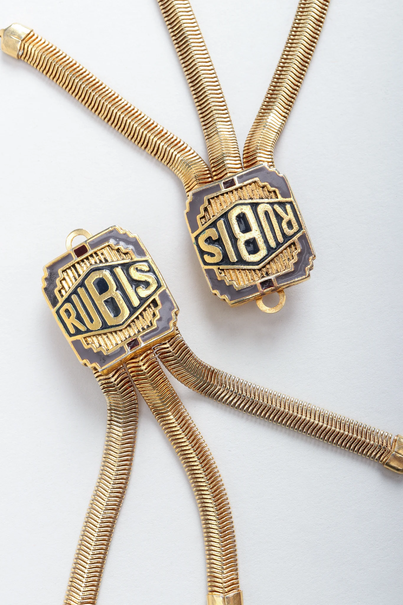 Enamel Rubis Earrings - Image 5
