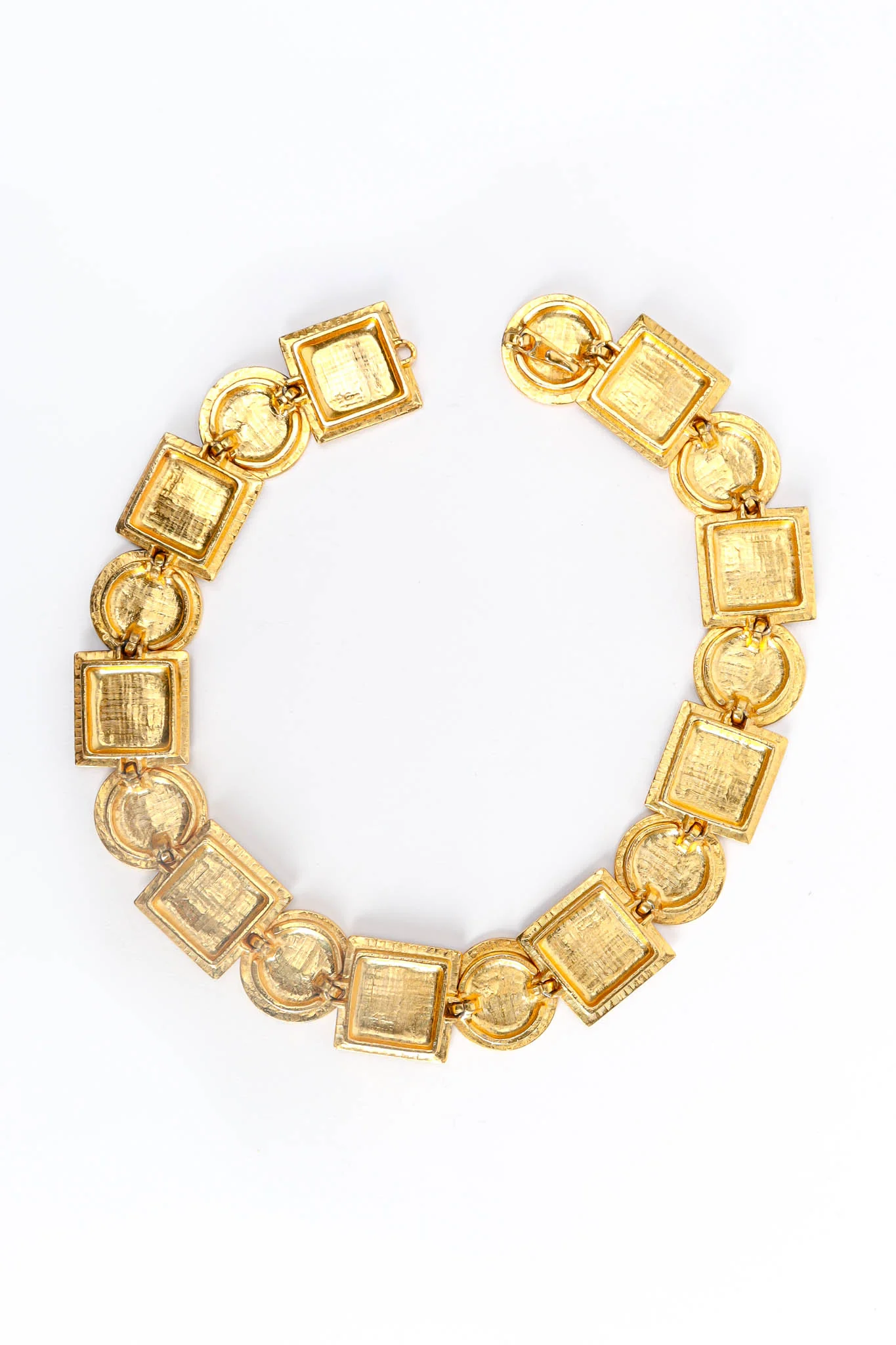 Enamel Shapes Necklace & Earring Set - Image 9