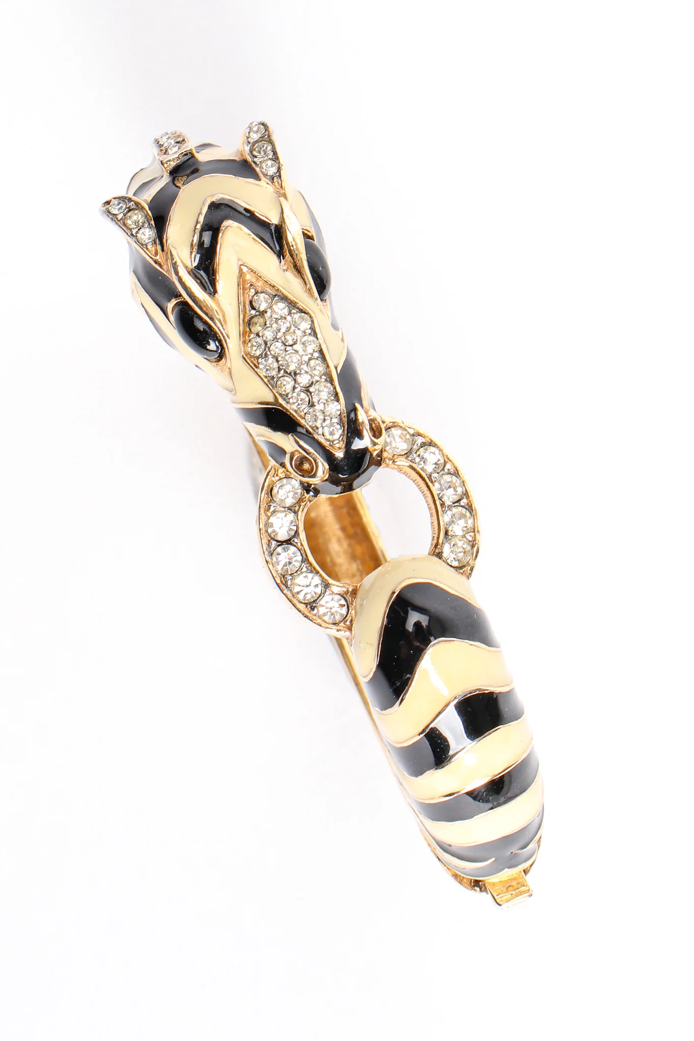 Enamel Stripe Zebra Bracelet - Image 5