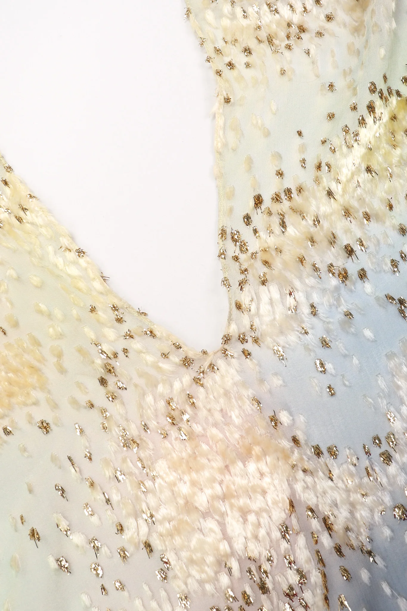 Ethereal Velvet Lamé Burnout Top - Image 13