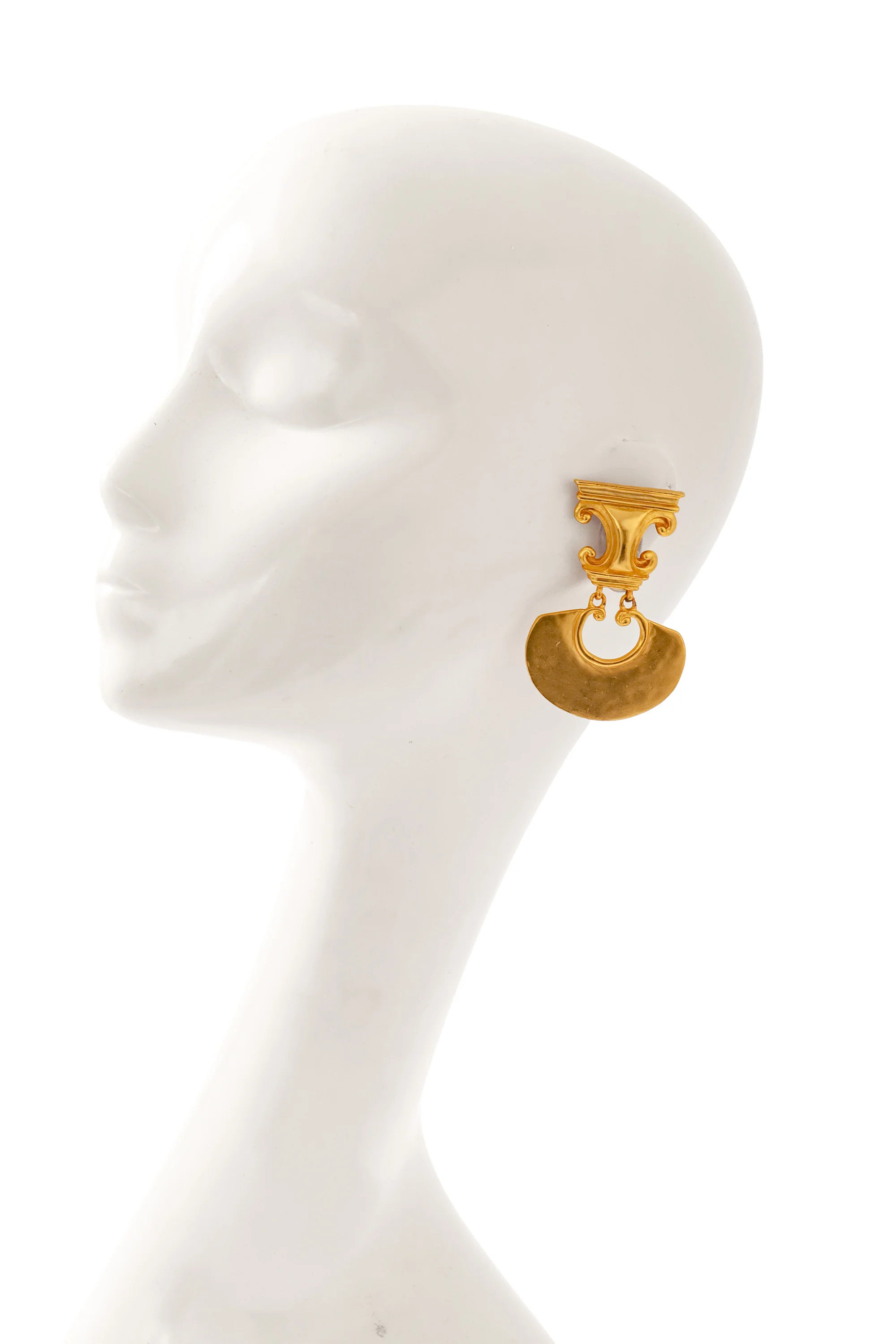 Etruscan Pillar Earrings - Image 2
