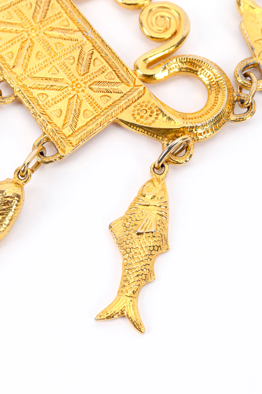 Etruscan Revival Amulet Necklace - Image 4