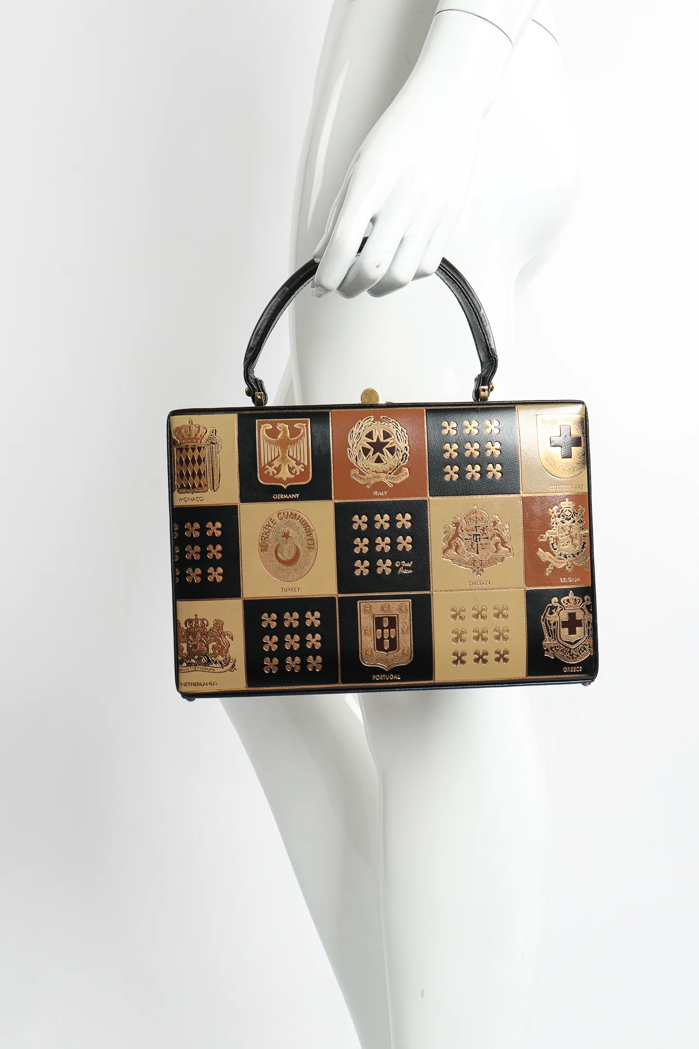 European Crest Box Bag - Image 2
