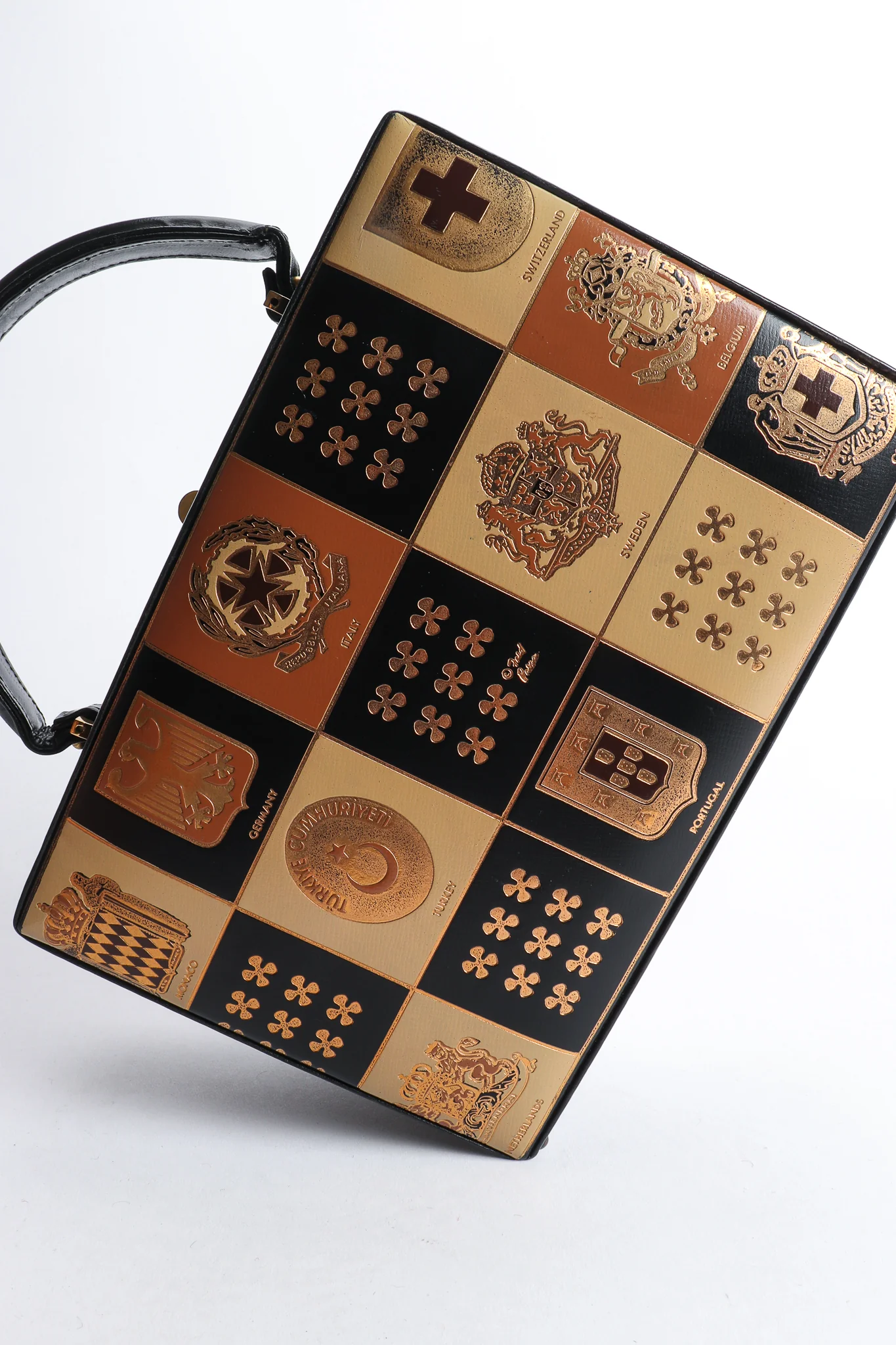 European Crest Box Bag - Image 5