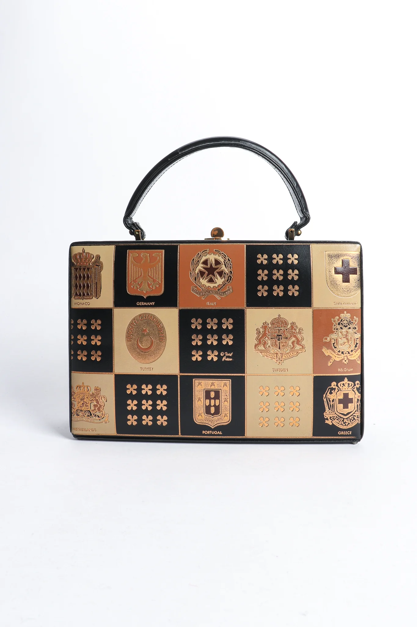 European Crest Box Bag - Image 6