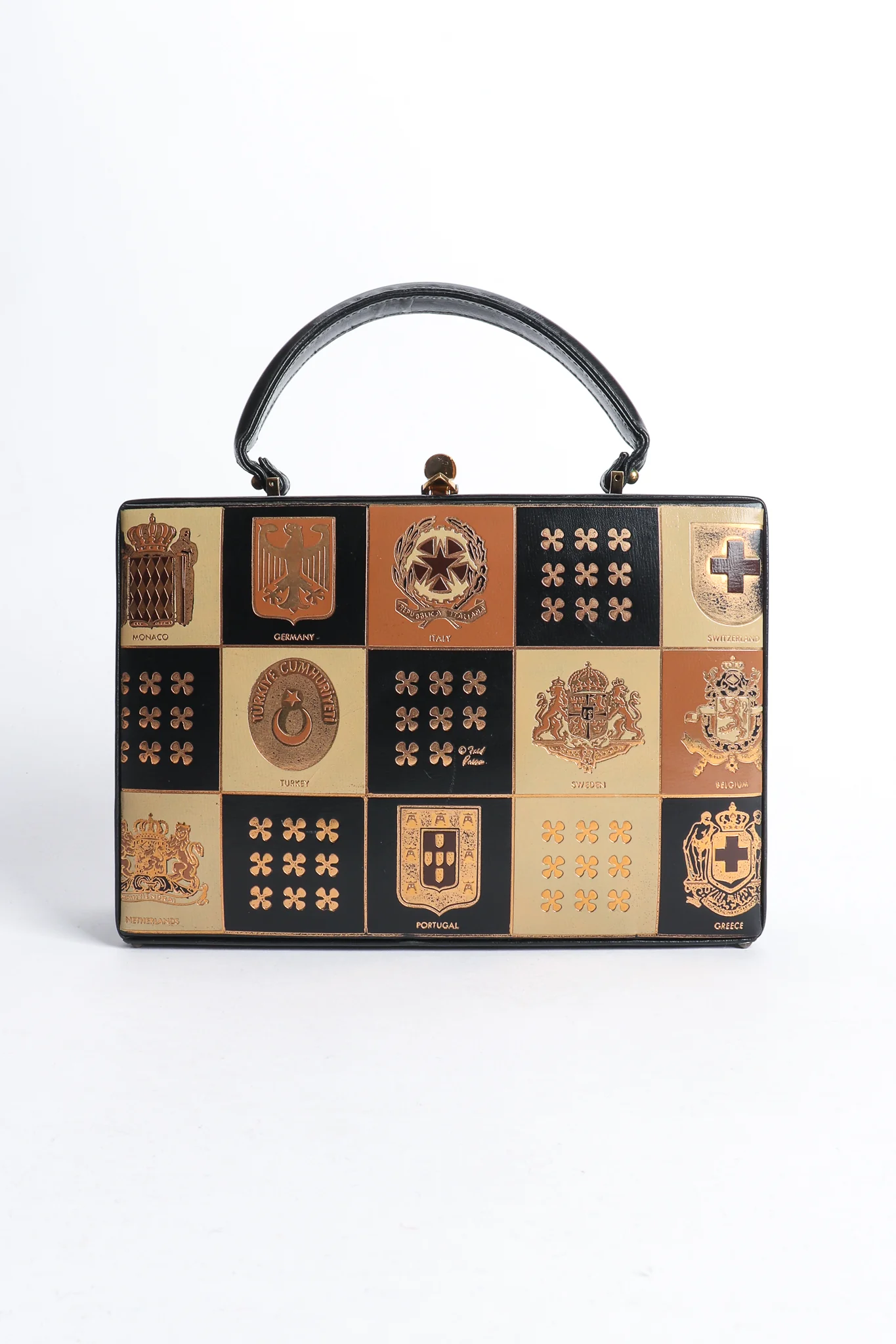 European Crest Box Bag - Image 8