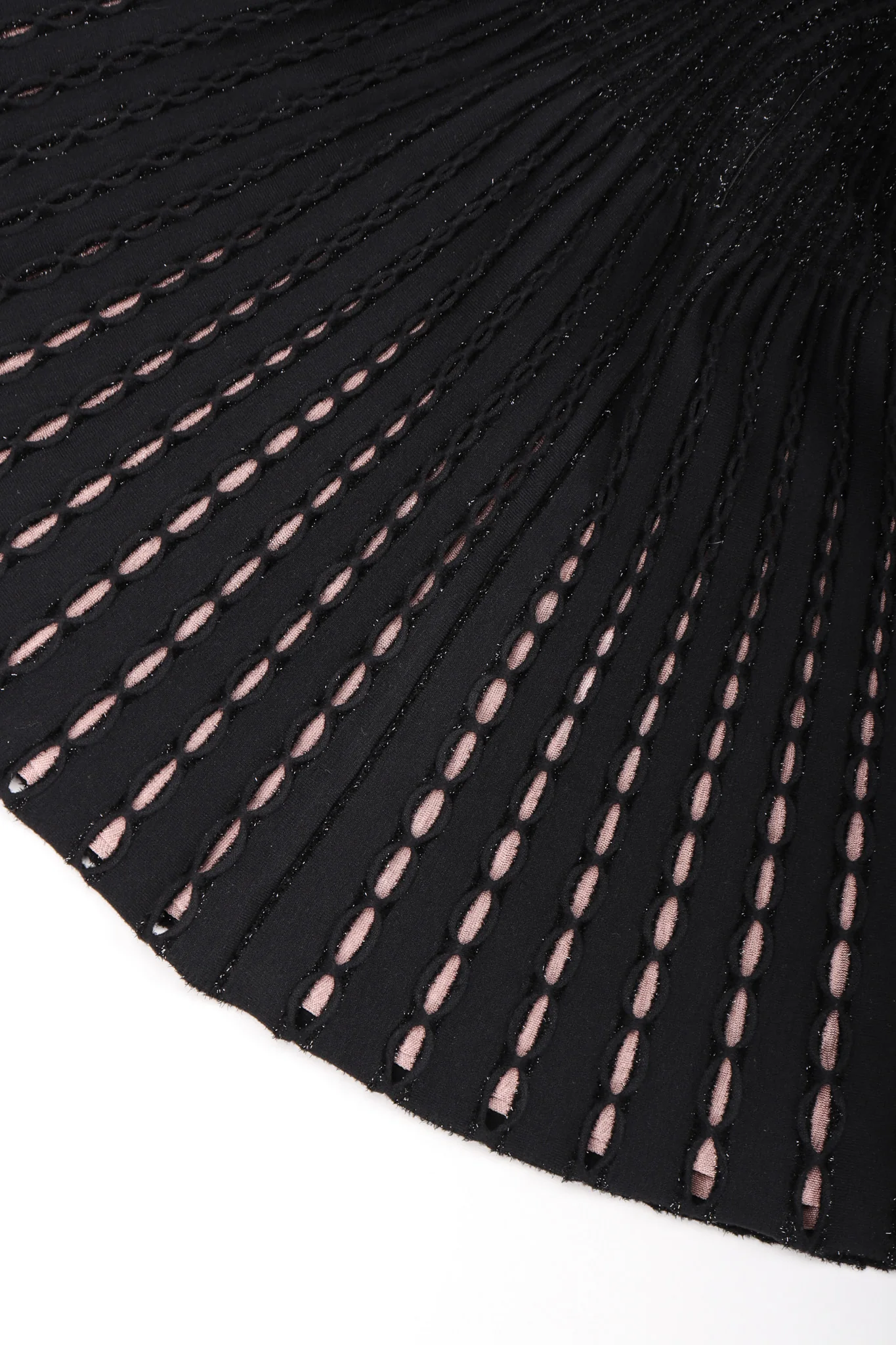 Eyelet Knit Cocktail Dress - Image 15