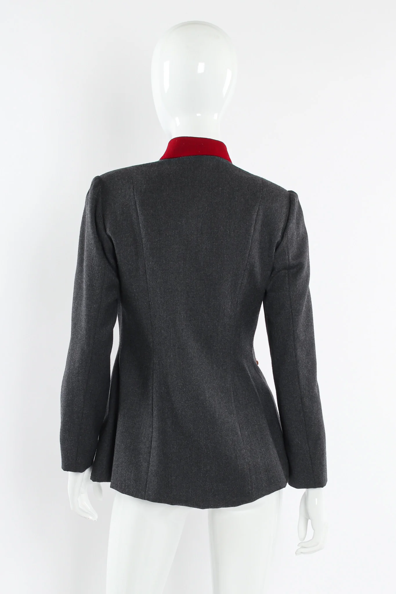 Face Expressions Acorn Wool Jacket - Image 3