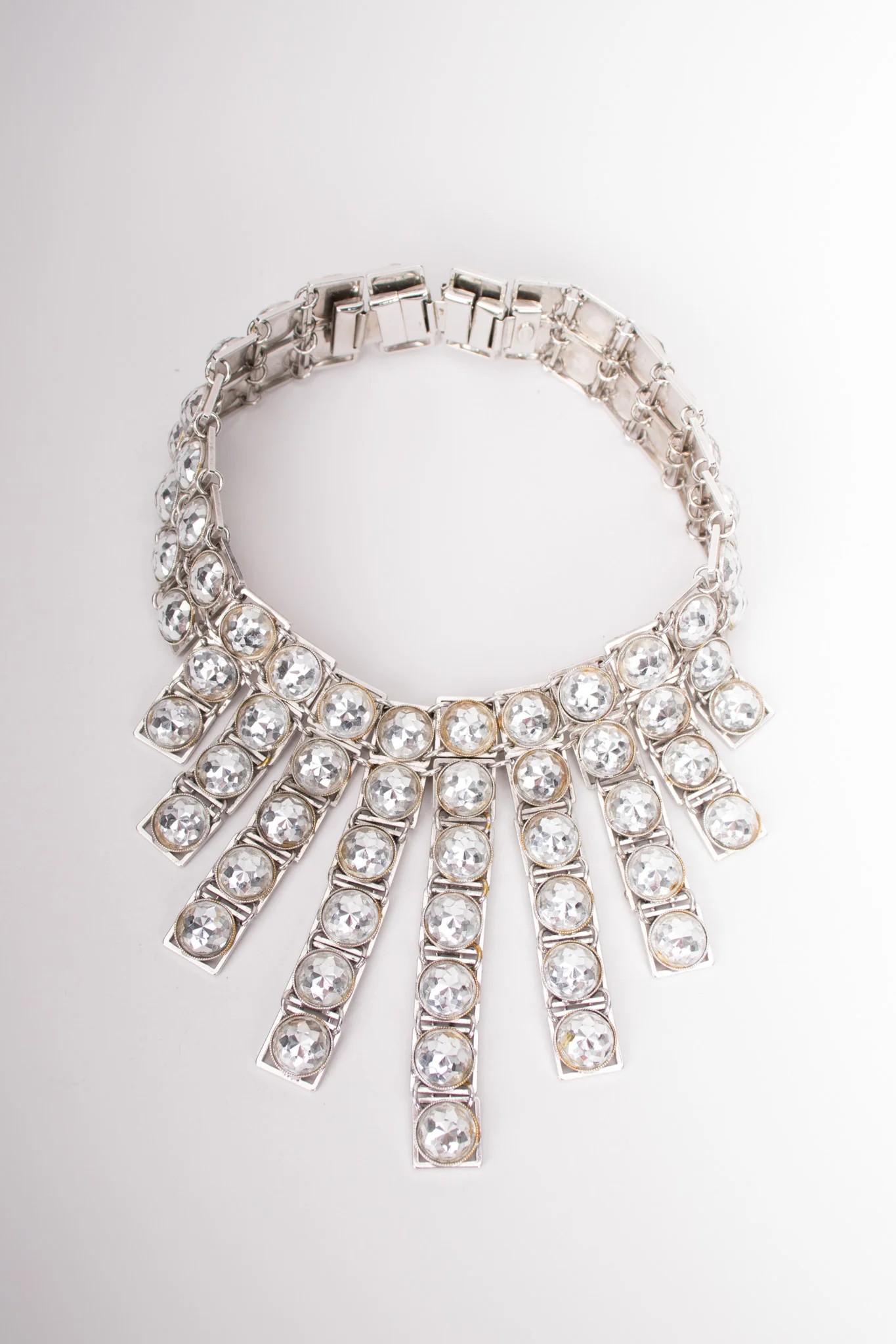 Faceted Silver Step Choker - Image 3