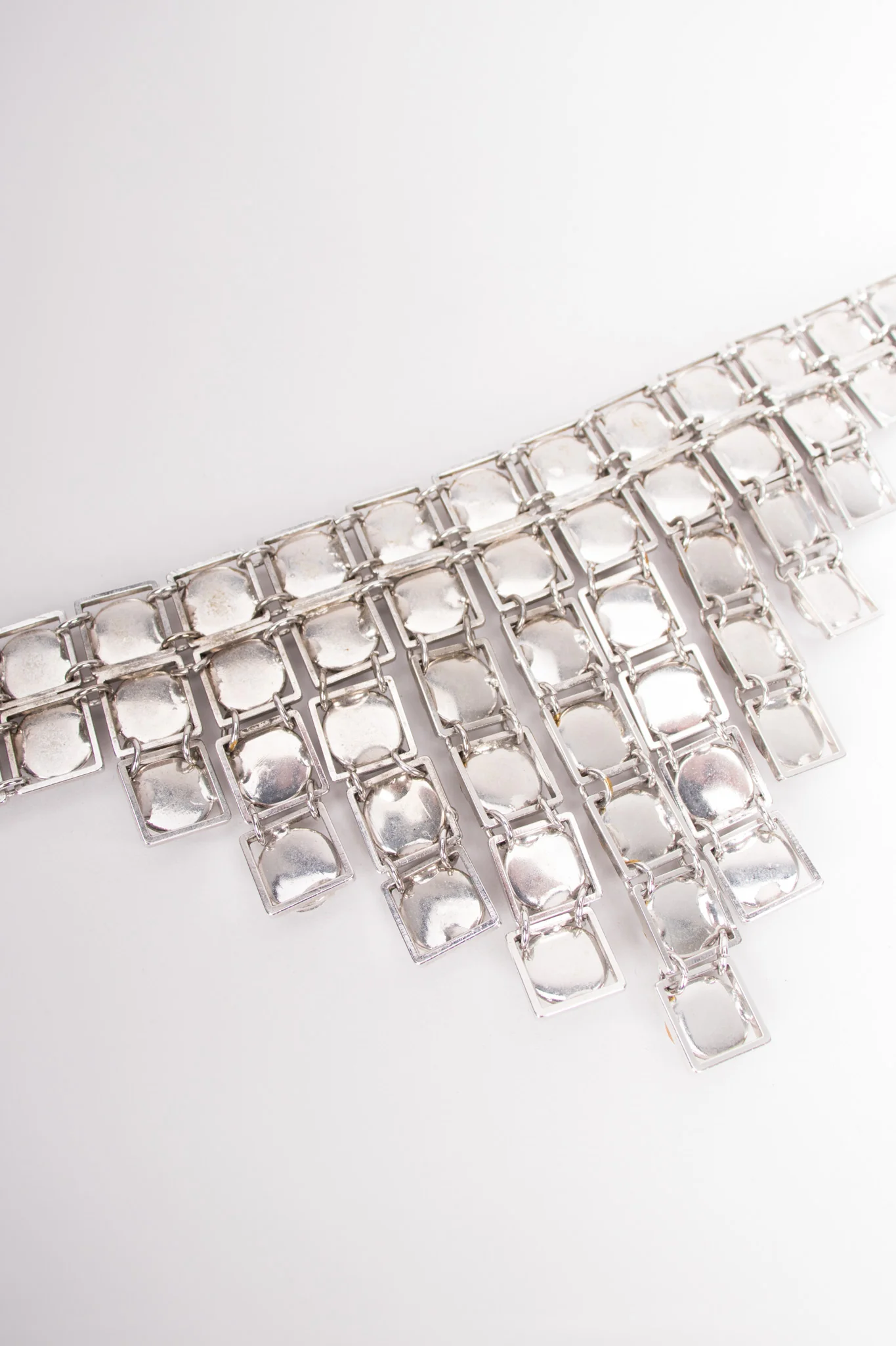 Faceted Silver Step Choker - Image 7