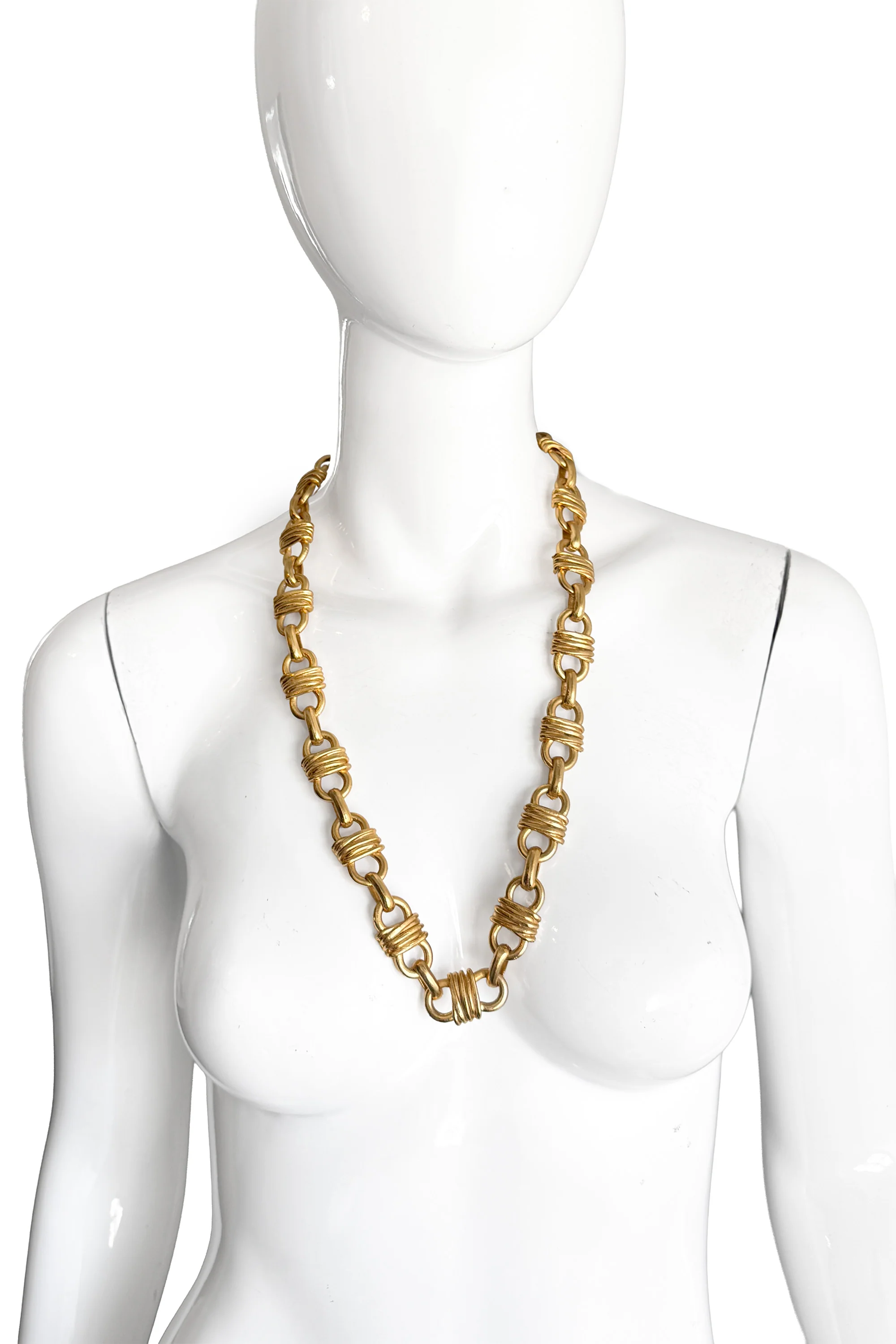 Fancy Wrap Link Necklace - Image 2