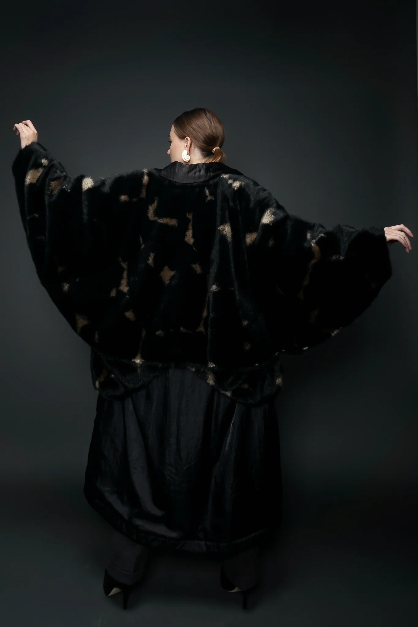 Faux Fur Overcoat - Image 6