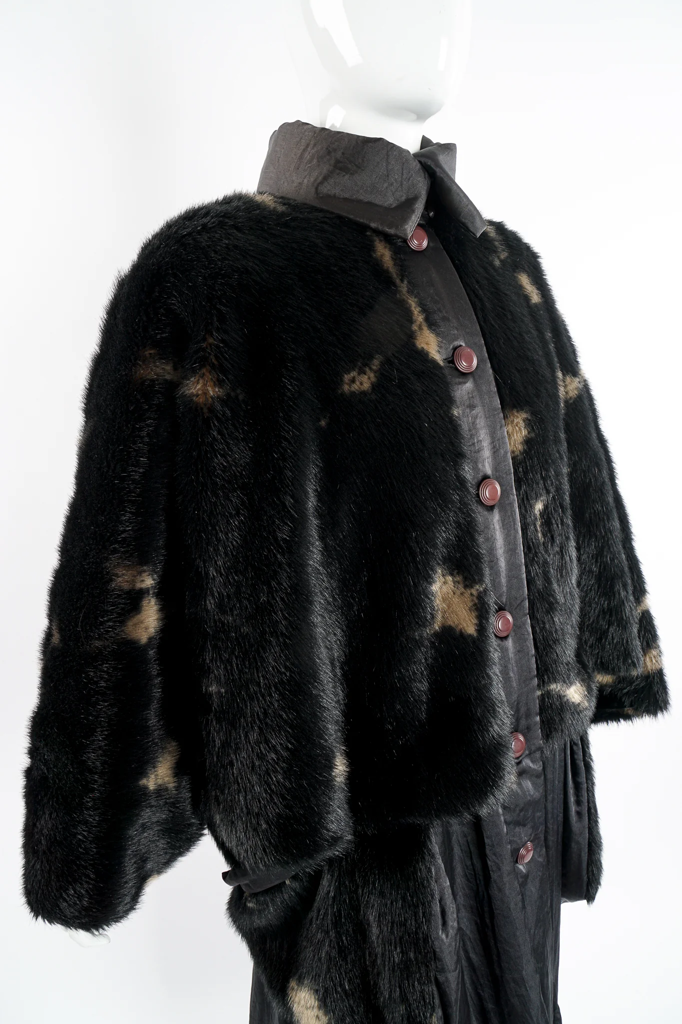 Faux Fur Overcoat - Image 7