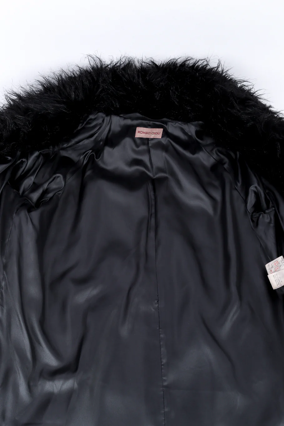 Faux Fur Wool Coat - Image 6