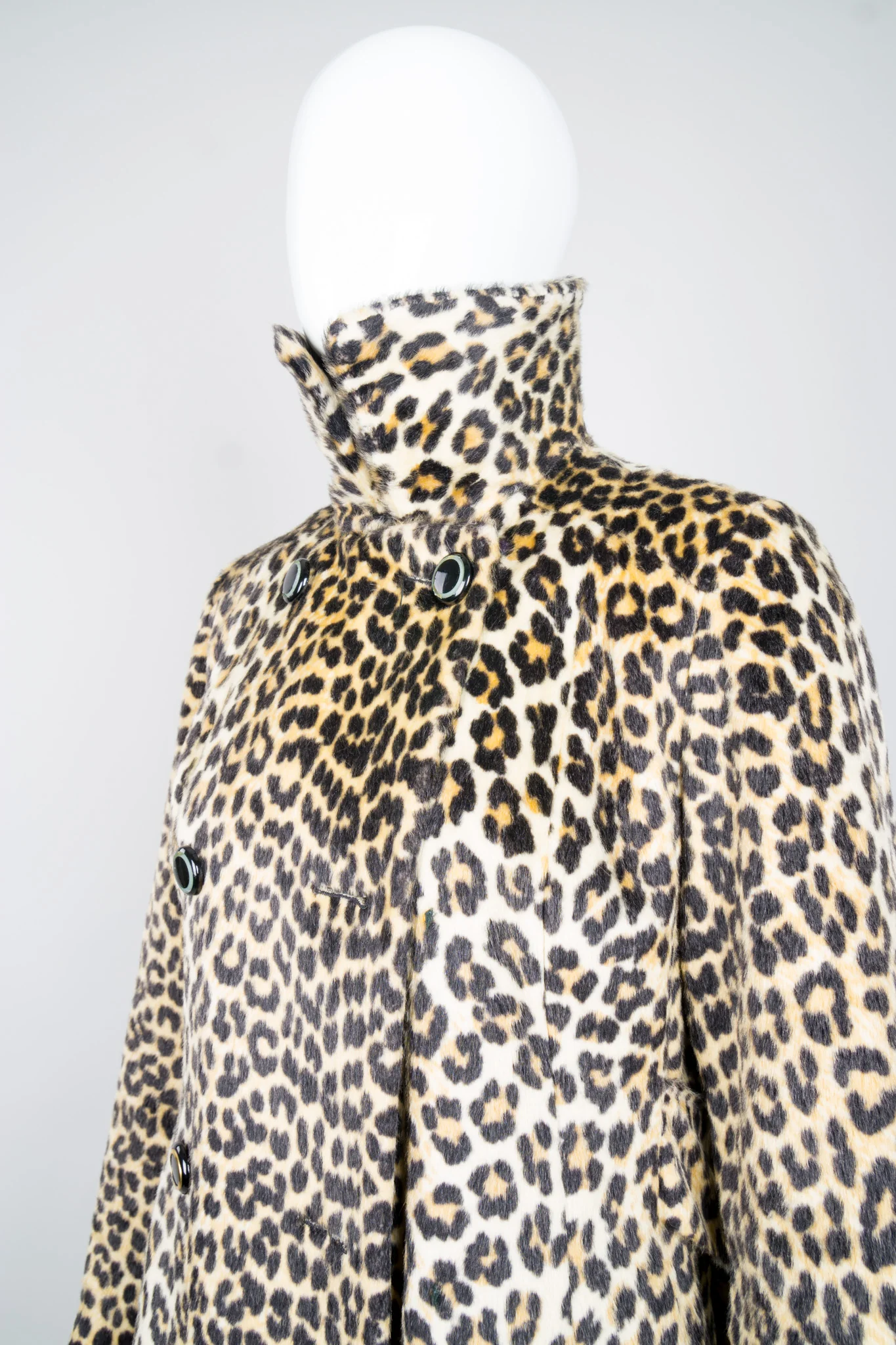 Faux Leopard Coat - Image 12