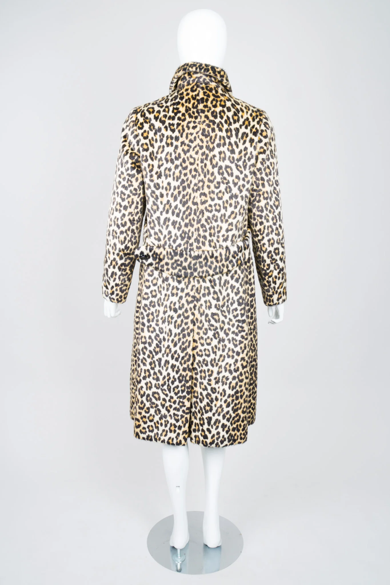 Faux Leopard Coat - Image 6