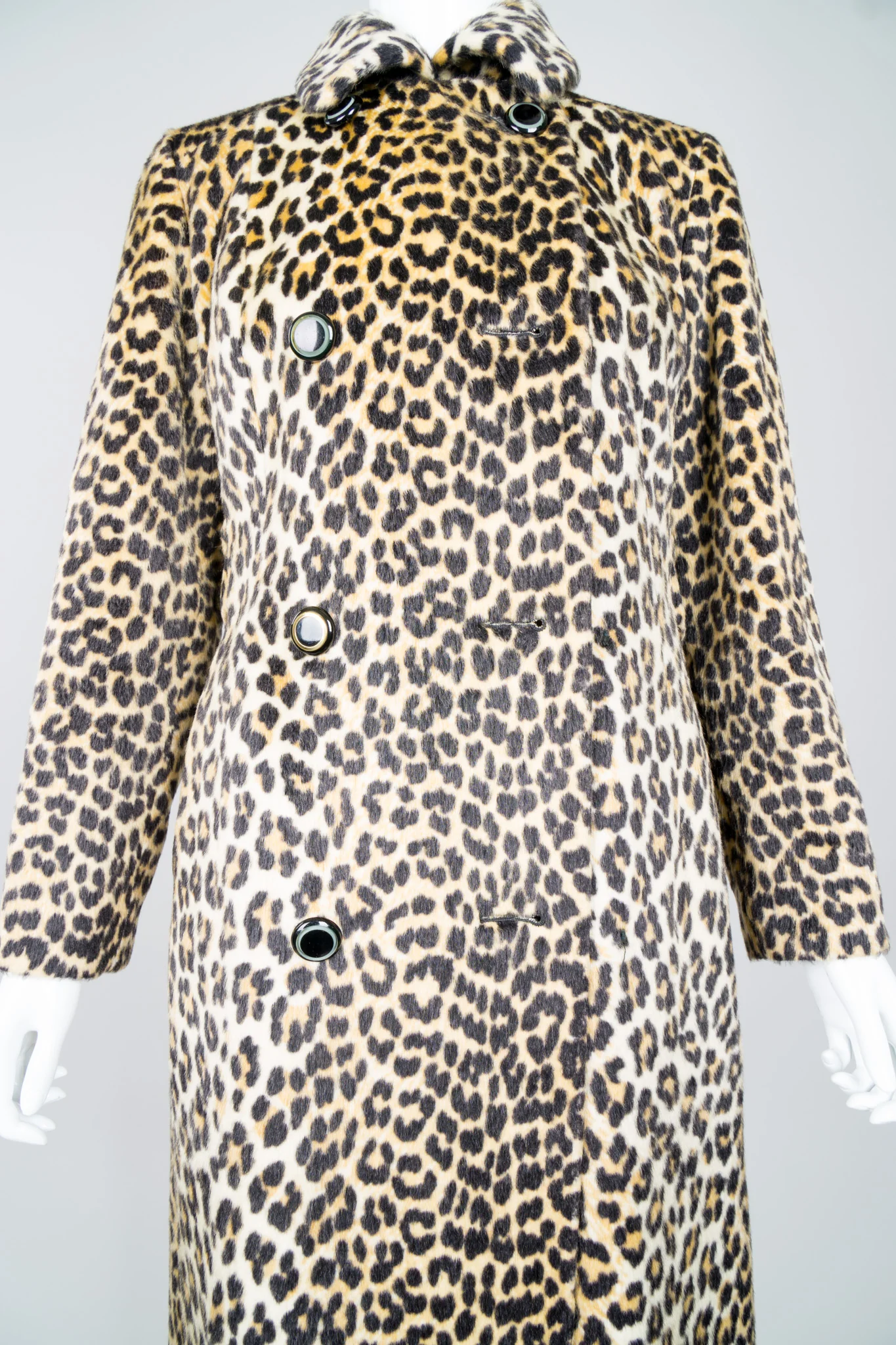 Faux Leopard Coat - Image 8