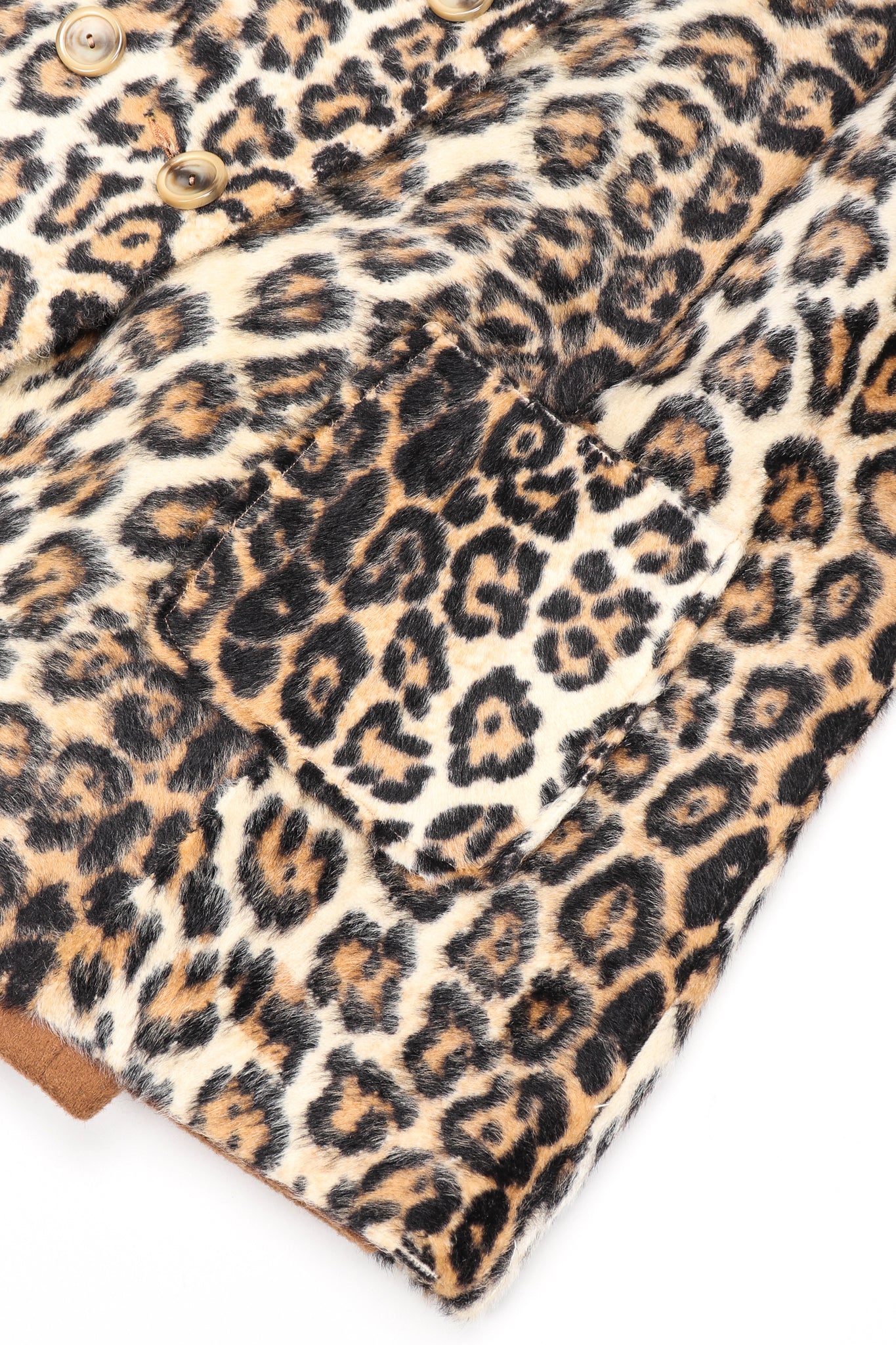 Faux Leopard Reversible Cape - Image 8