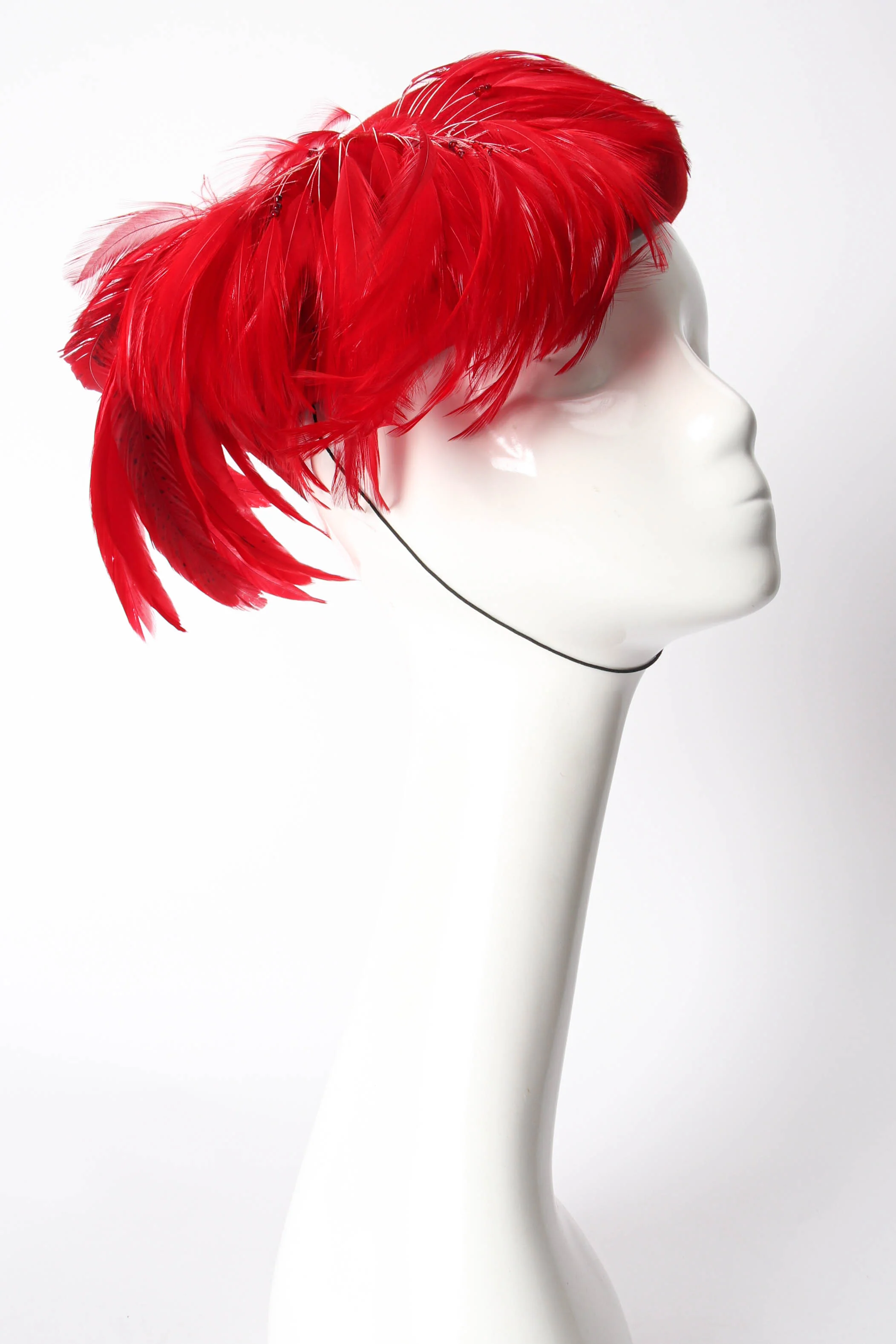 Feather Juliet Hat - Image 4