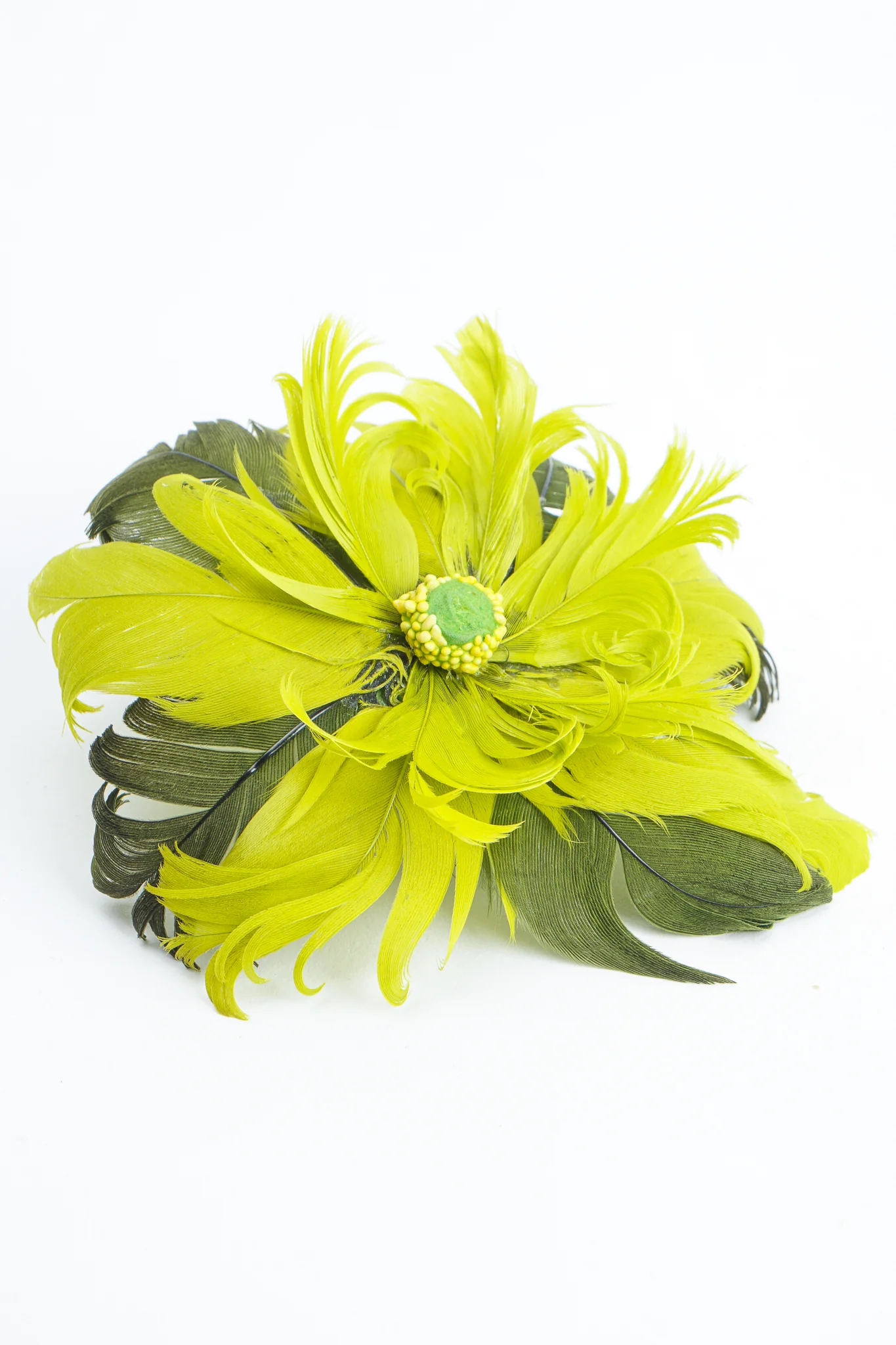 Feather Flower Earrings - Image 5