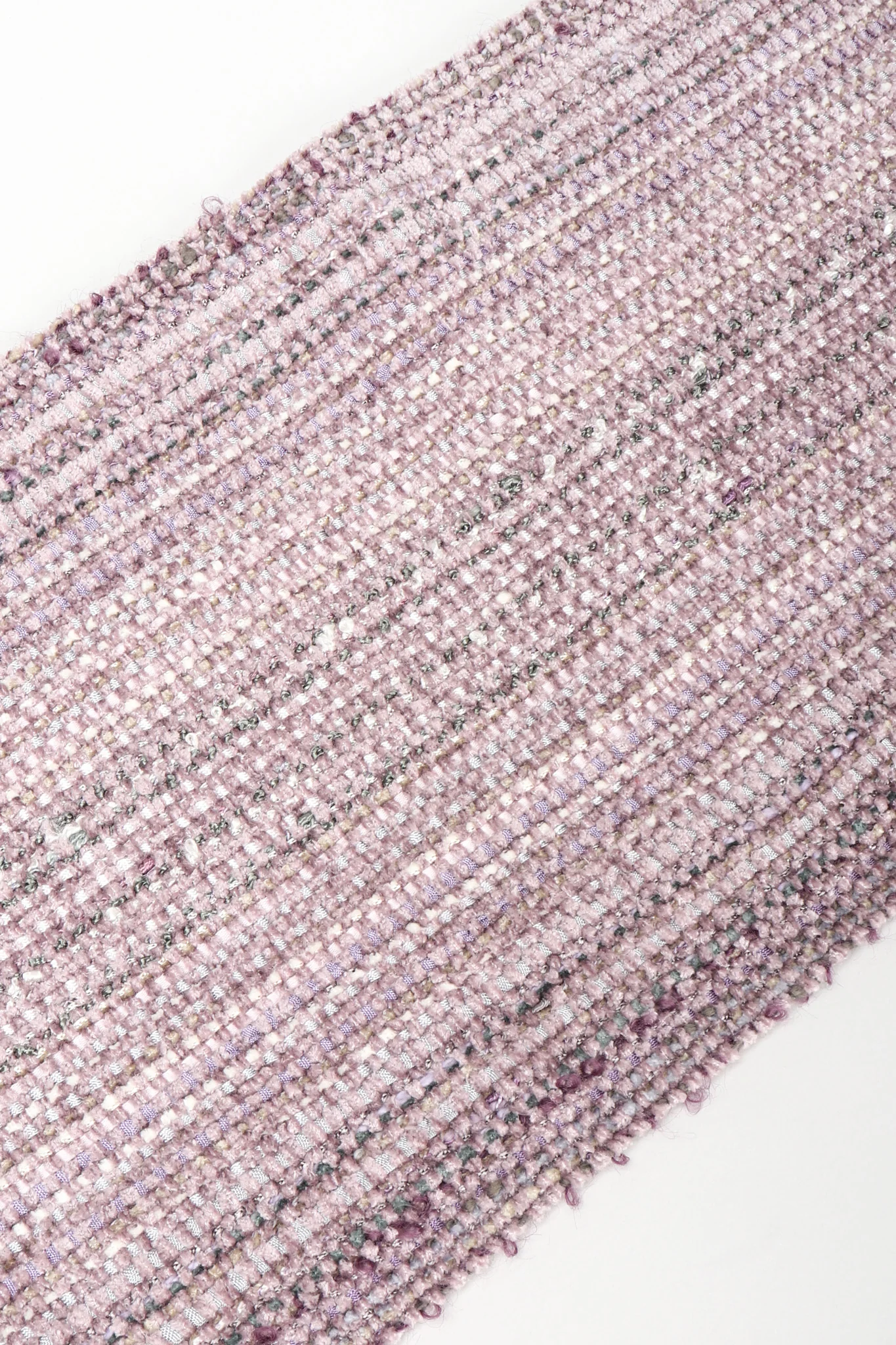Feather Tassel Chenille Scarf - Image 7
