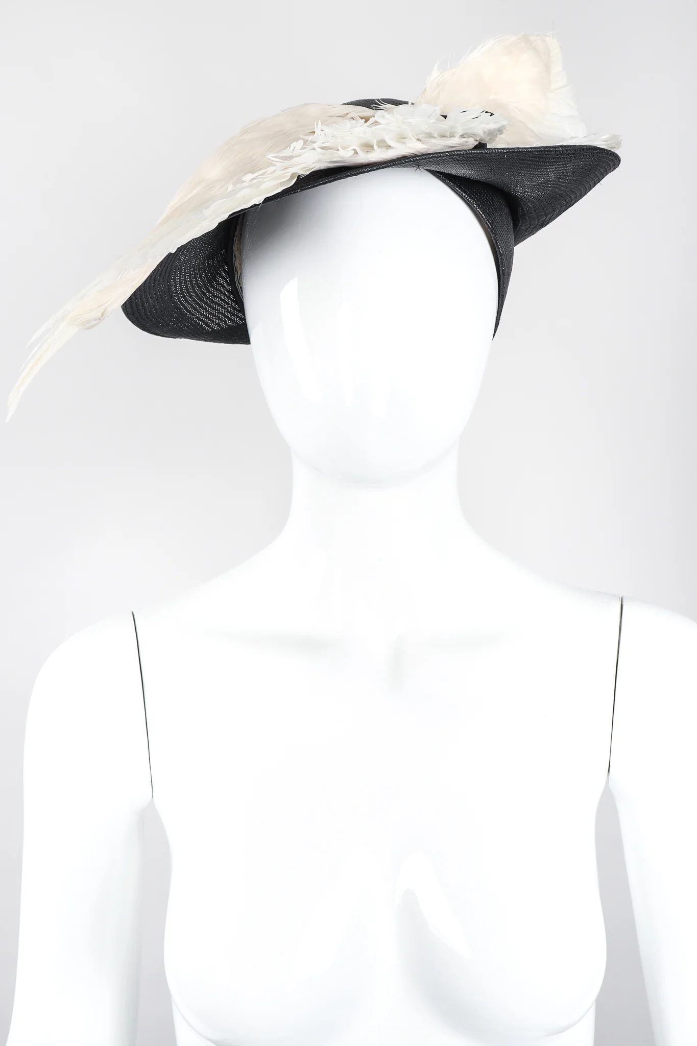 Feather Wing Calot Hat - Image 2