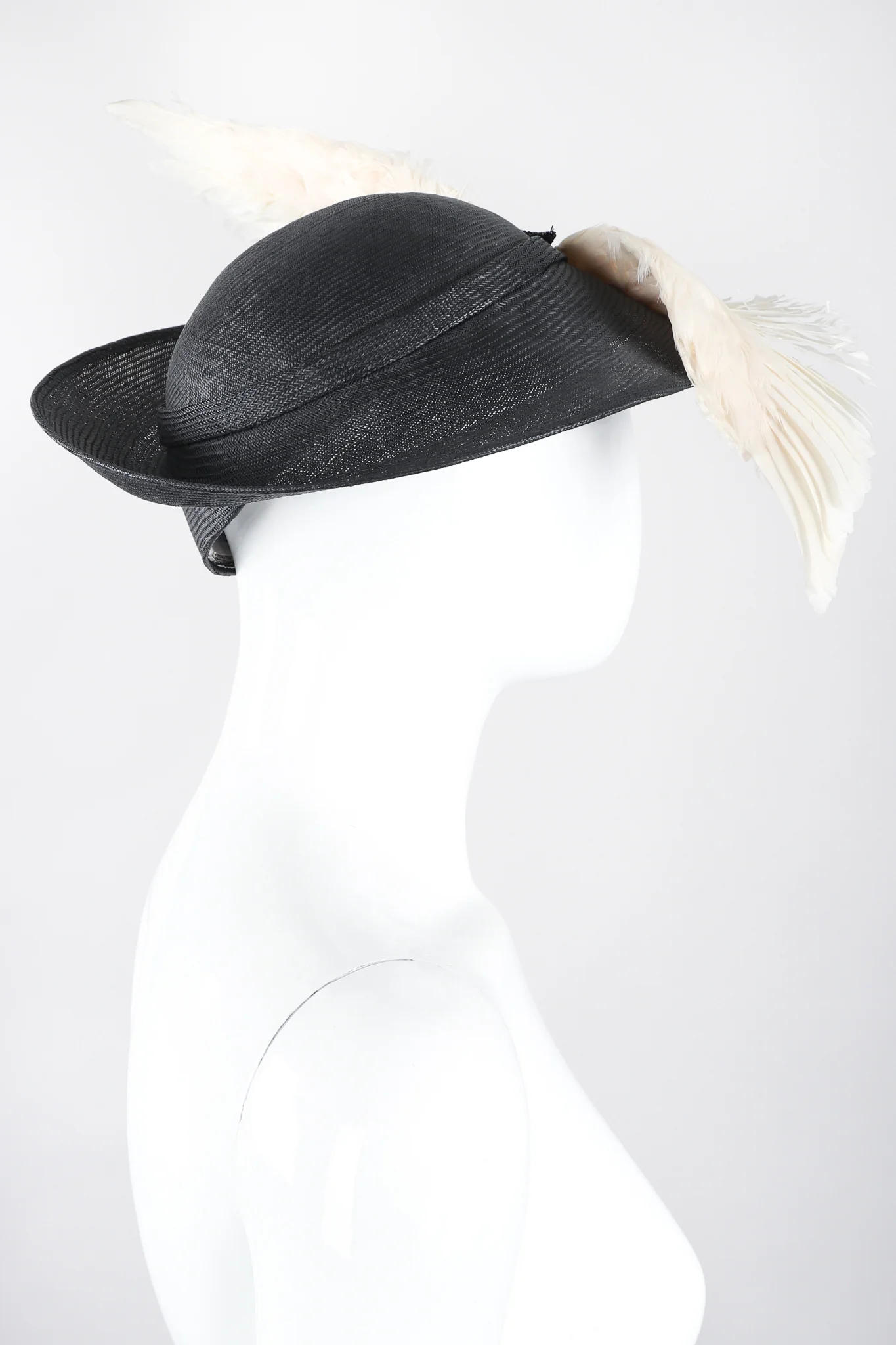 Feather Wing Calot Hat - Image 3