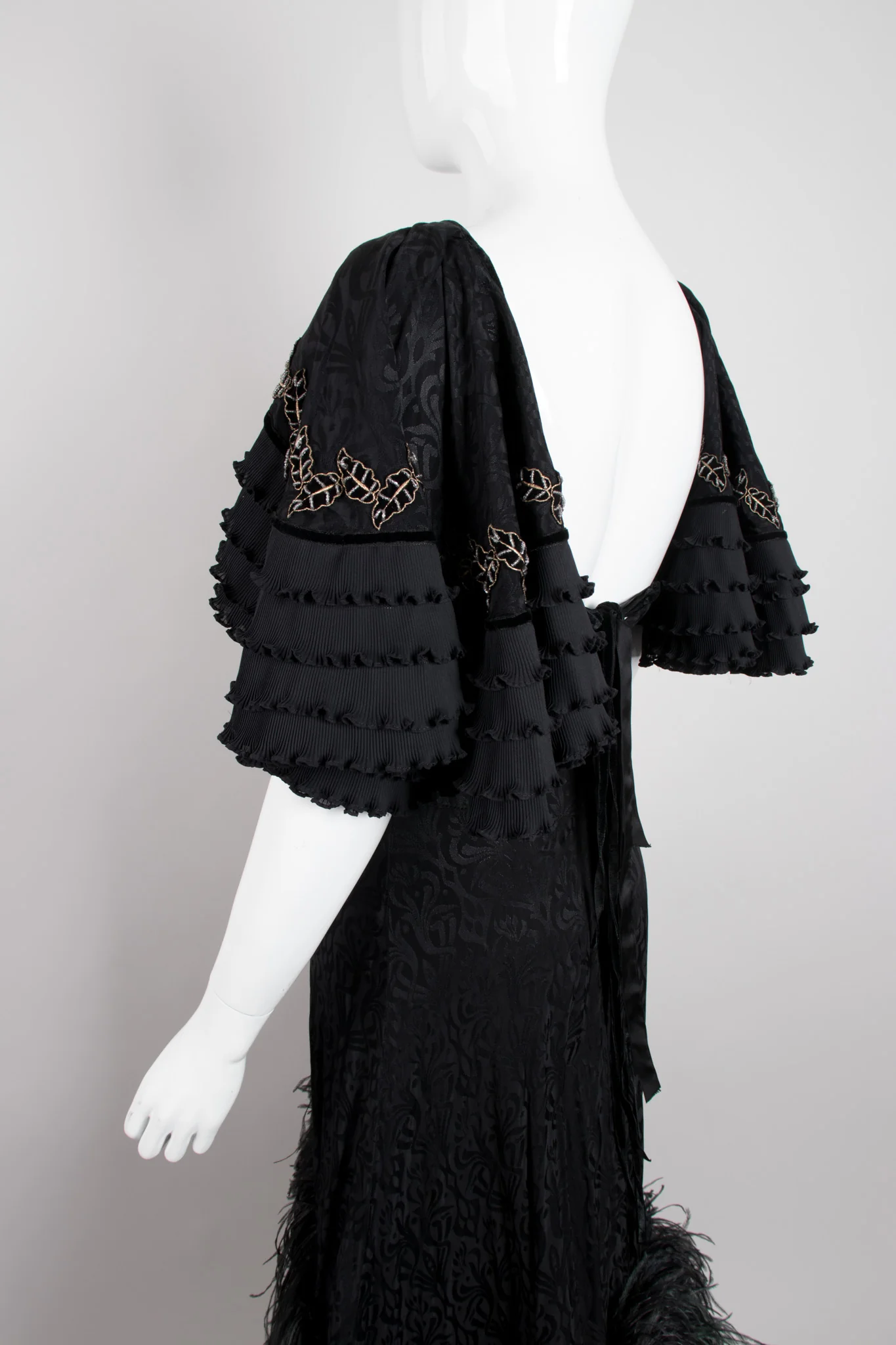Feathered Flamenco Dress - Image 7