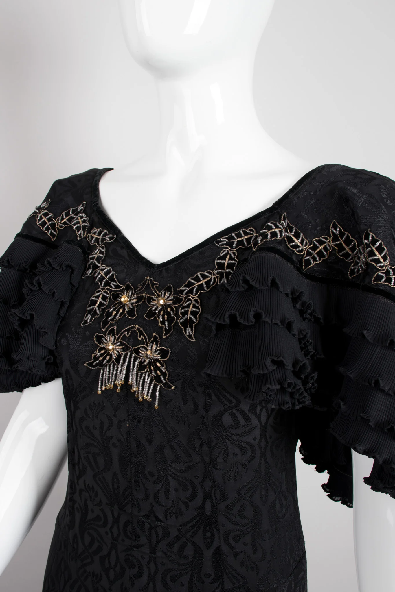 Feathered Flamenco Dress - Image 8