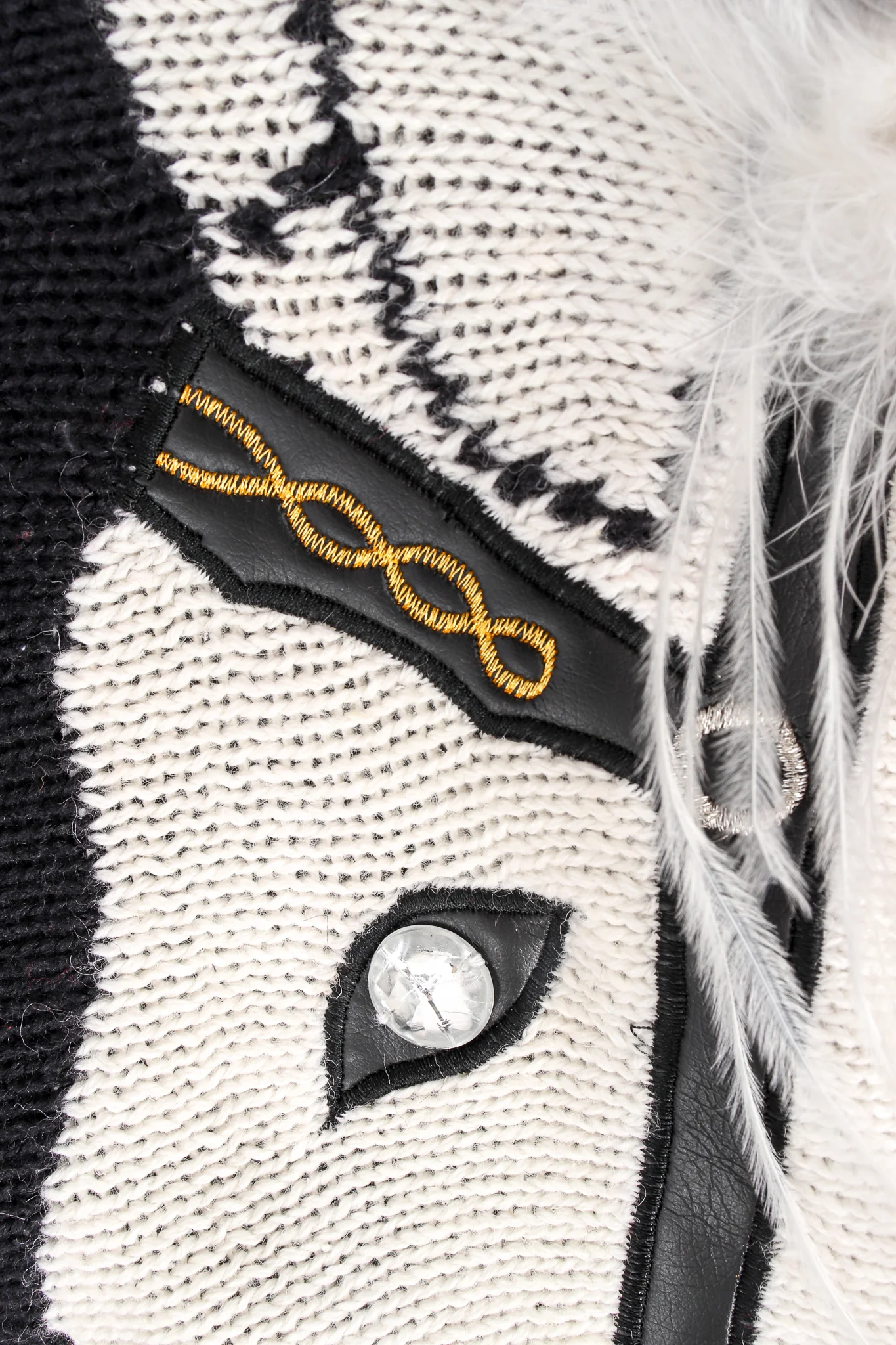 Feathered Mane Horse Sweater - Image 7