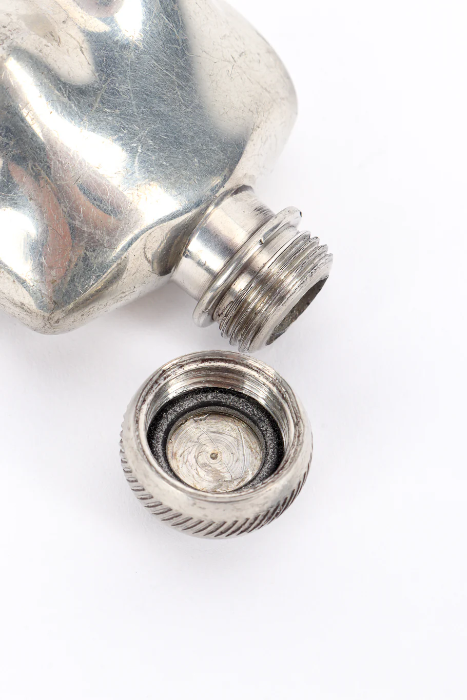 Female Torso Pewter Flask - Image 7