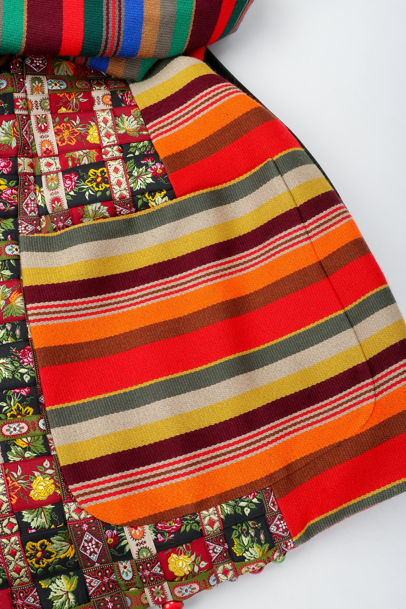 Festive Woven Ribbon Jacket - Image 10