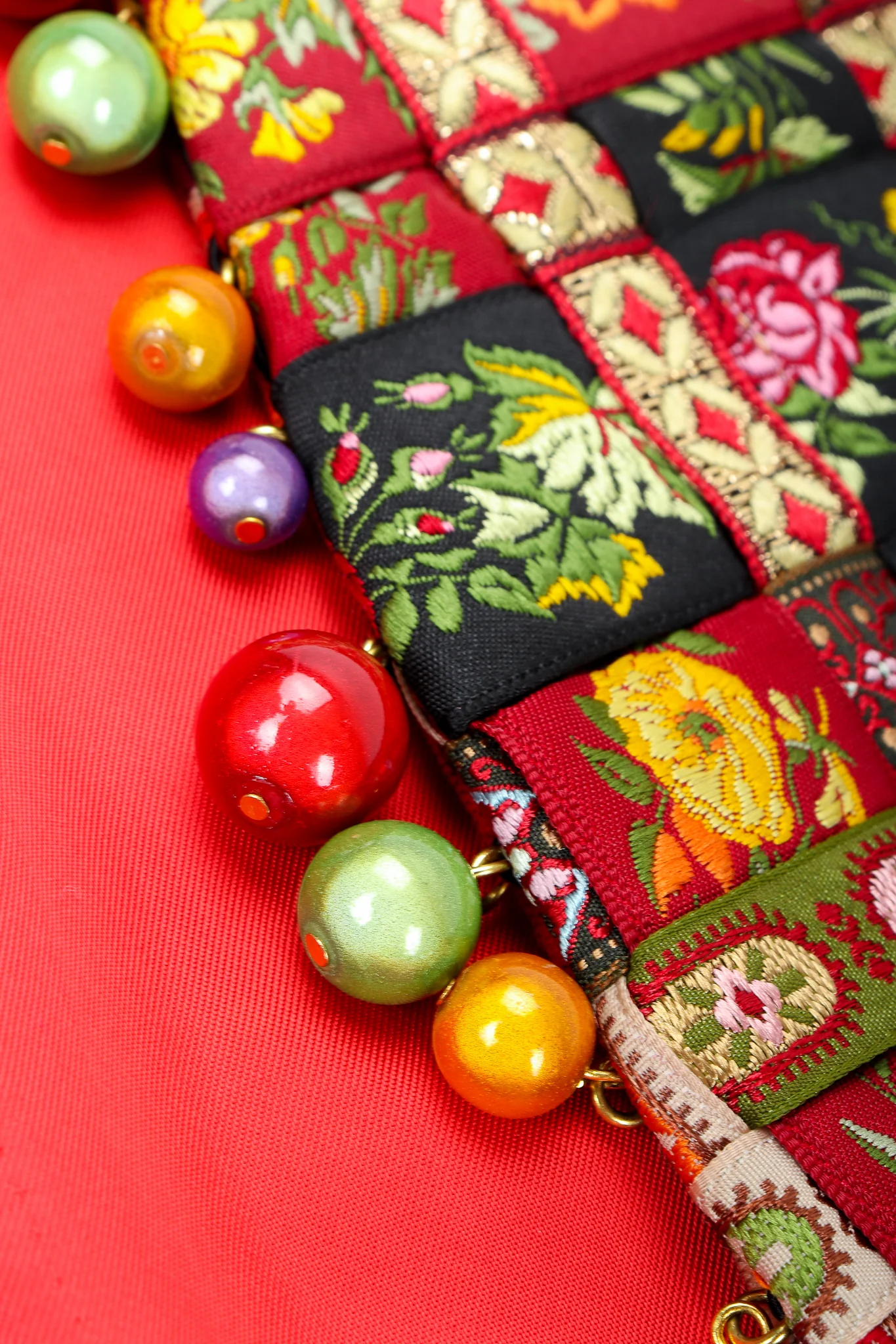 Festive Woven Ribbon Jacket - Image 8
