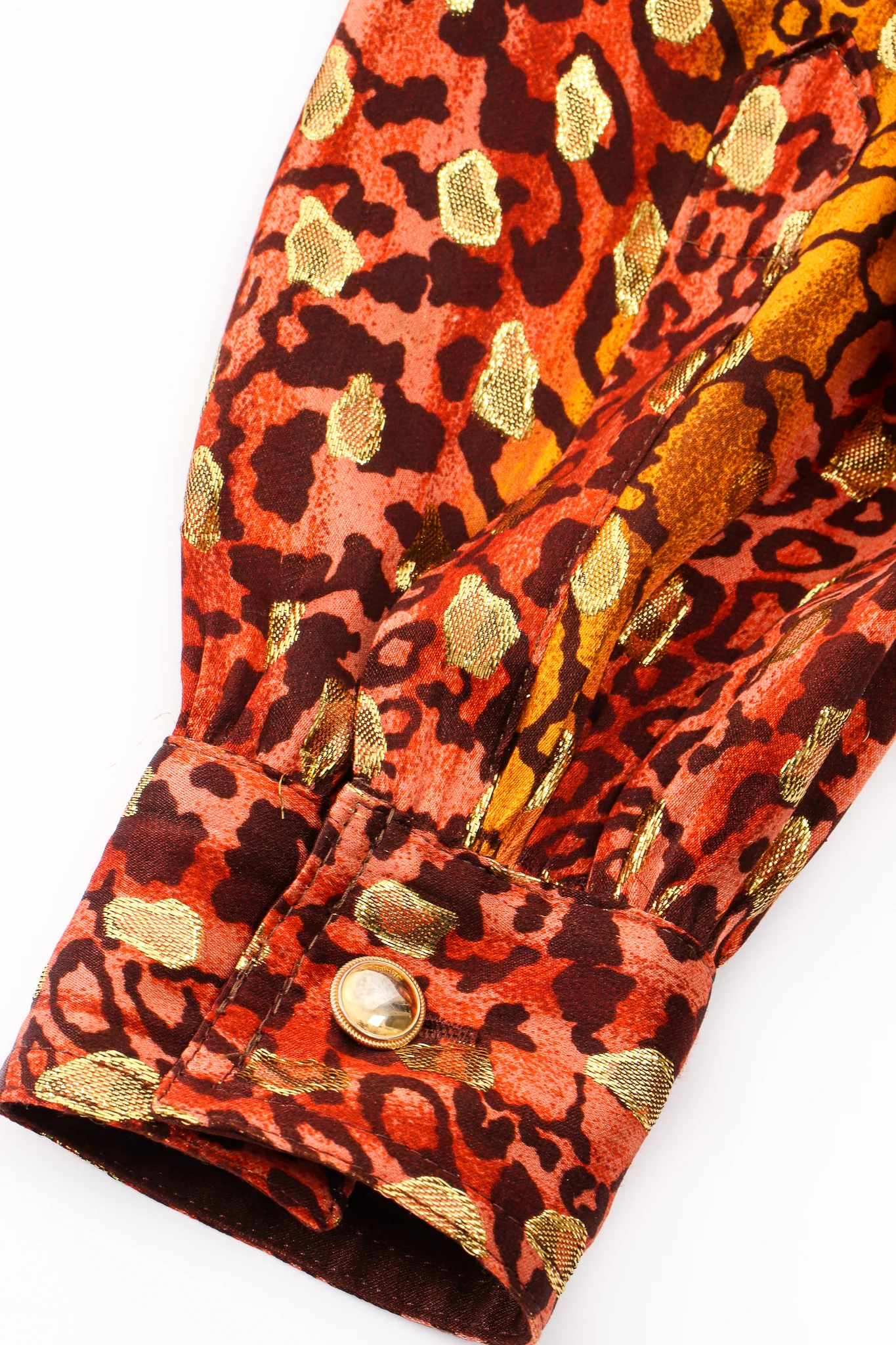 Animal Print Brocade Shirt - Image 13