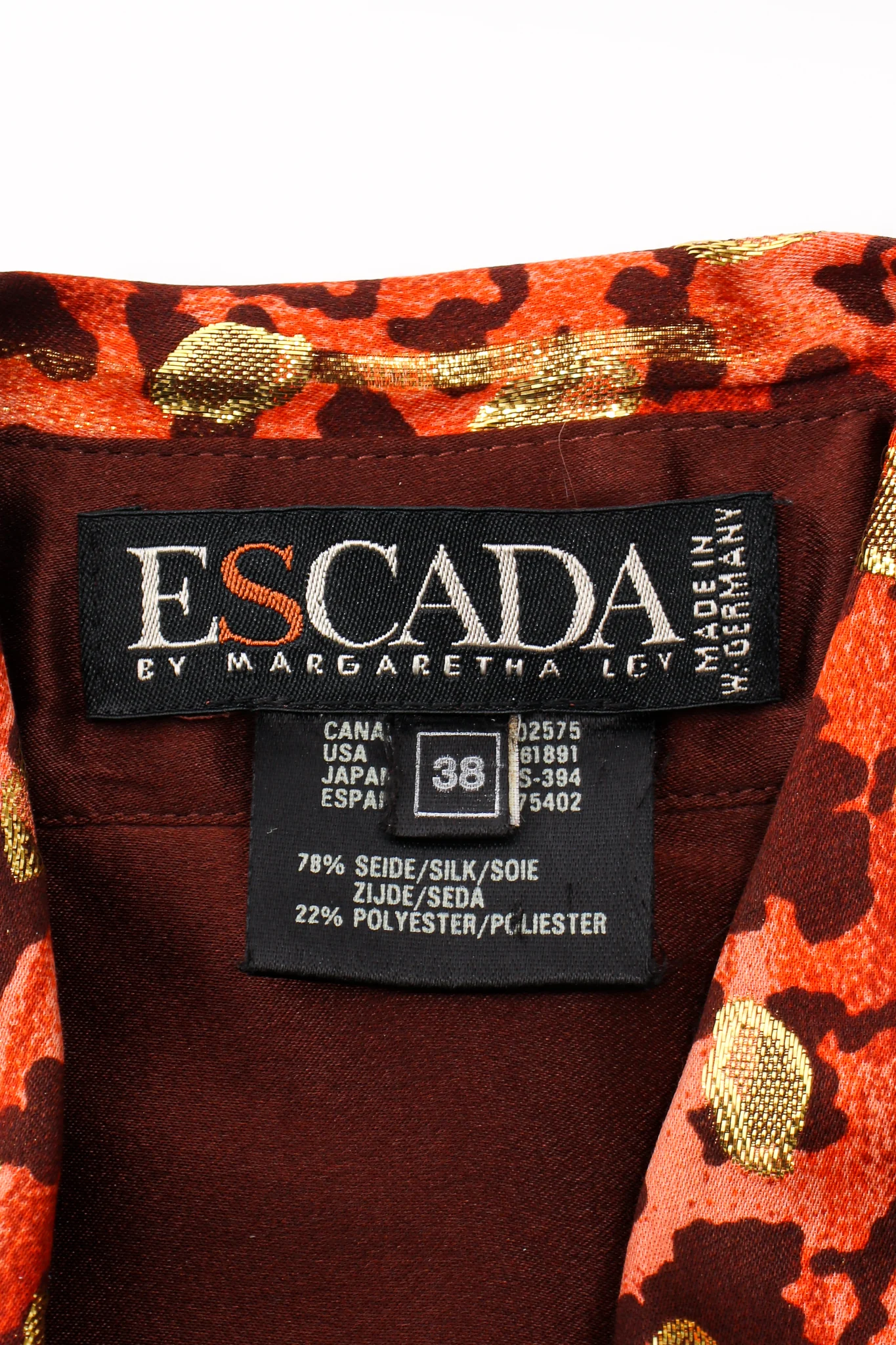 Animal Print Brocade Shirt - Image 15