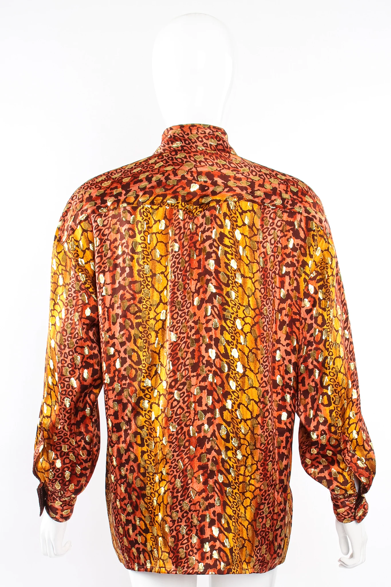Animal Print Brocade Shirt - Image 9