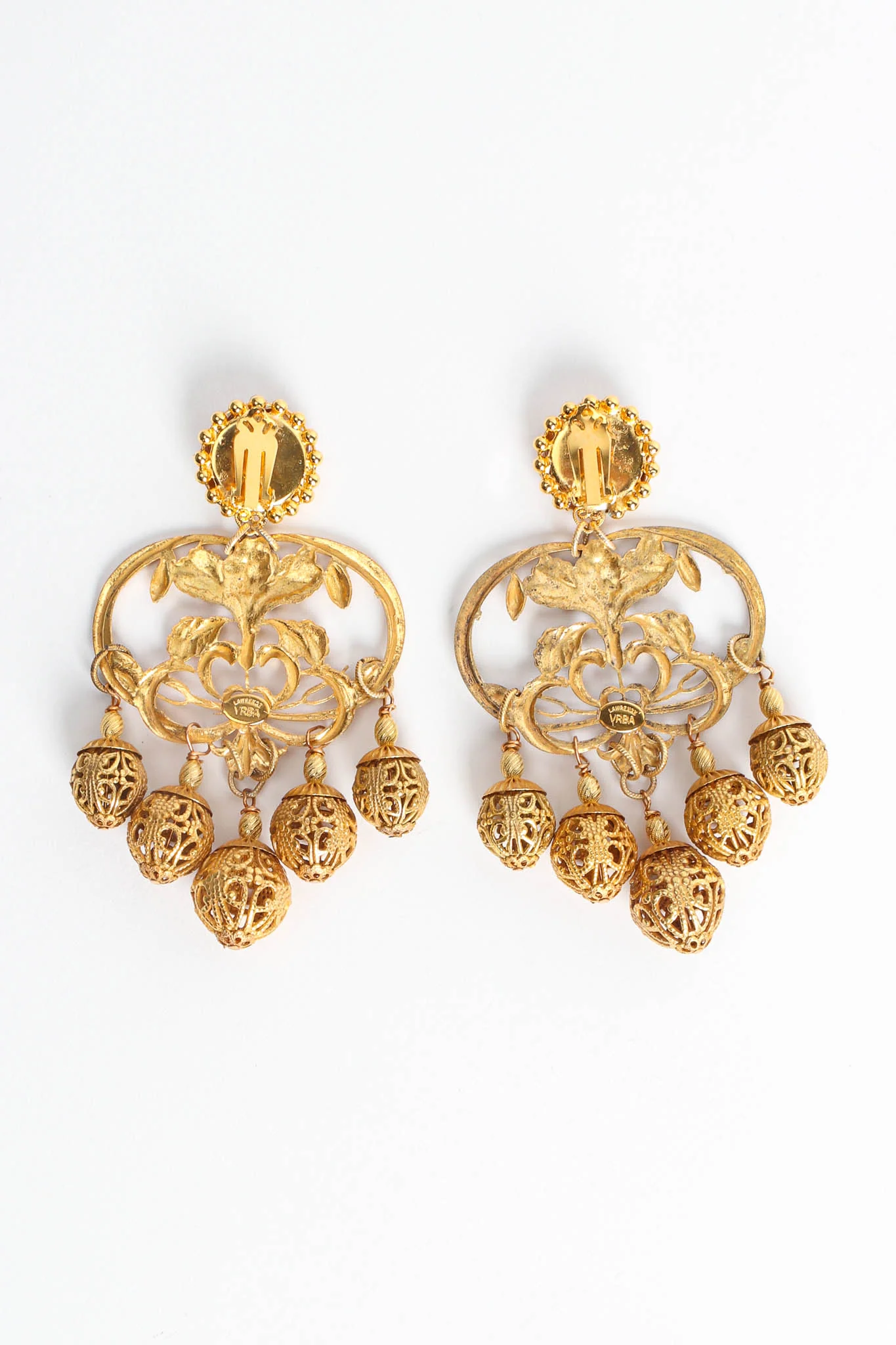 Filigree Bloom Multi Orb Earrings - Image 6