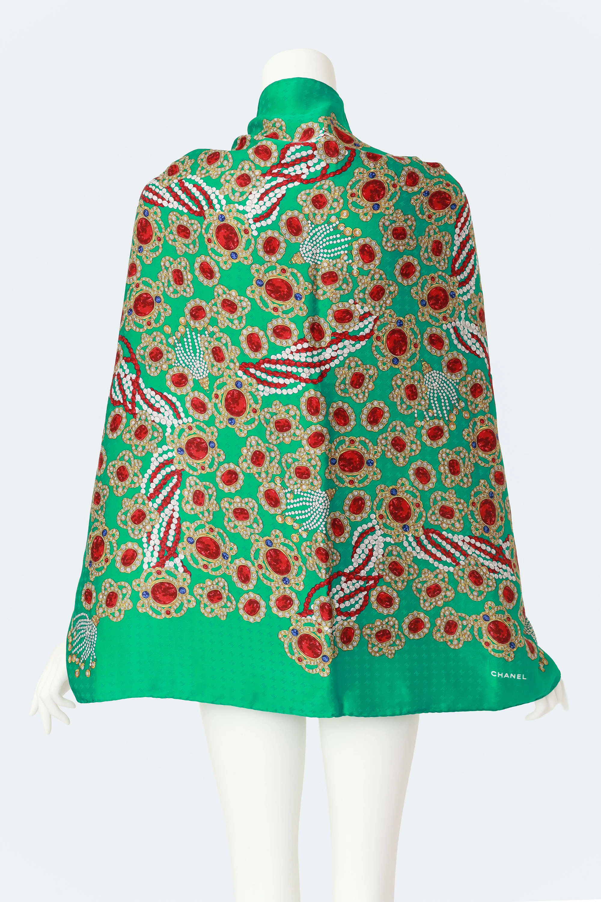 Filigree Jewel Logo Scarf - Image 3