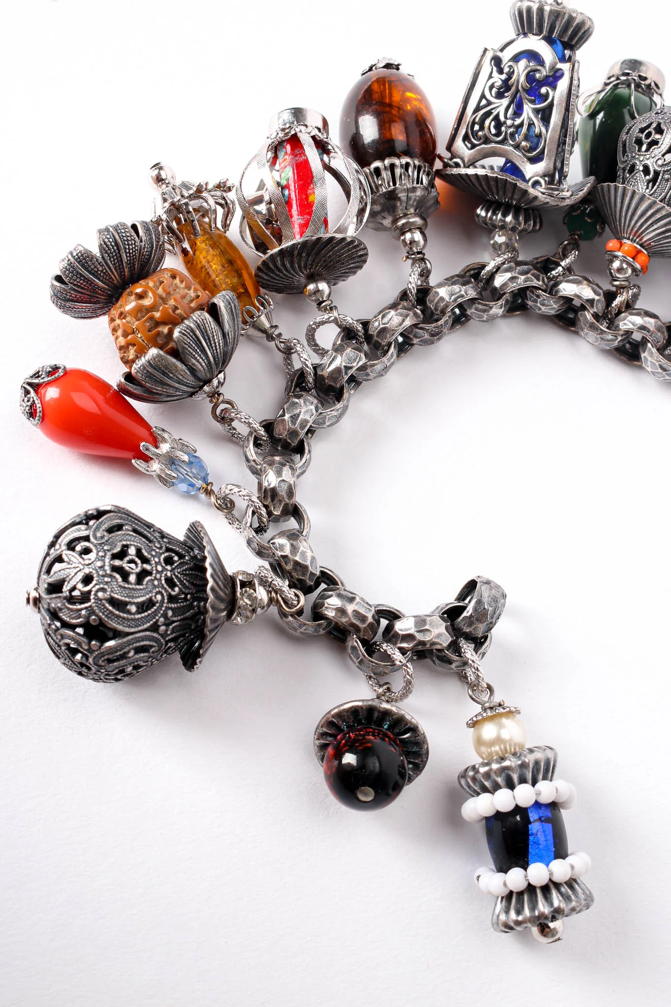 Filigree Lantern Charm Bracelet - Image 4